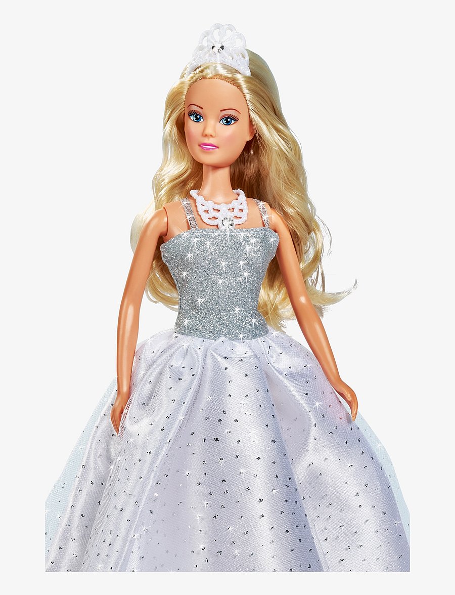 Steffi Love - Steffi LOVE Drömlik Glitterklänning - dockor - white - 2