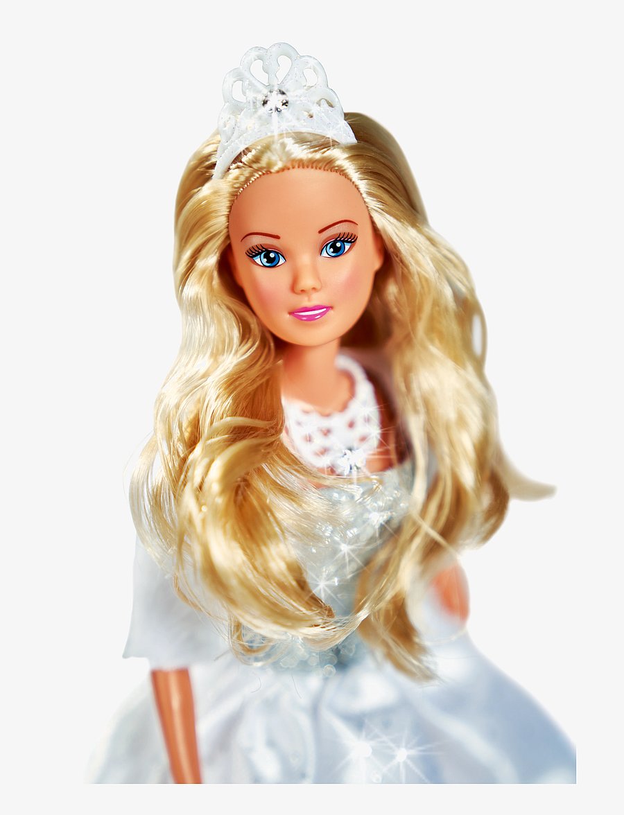 Steffi Love - Steffi LOVE Drömlik Glitterklänning - dockor - white - 3
