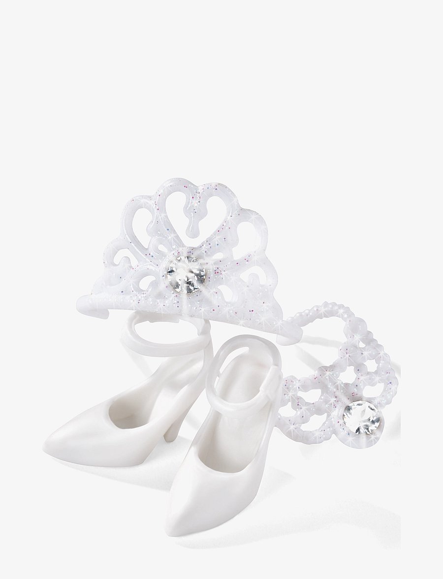 Steffi Love - Steffi LOVE Drömlik Glitterklänning - dockor - white - 4