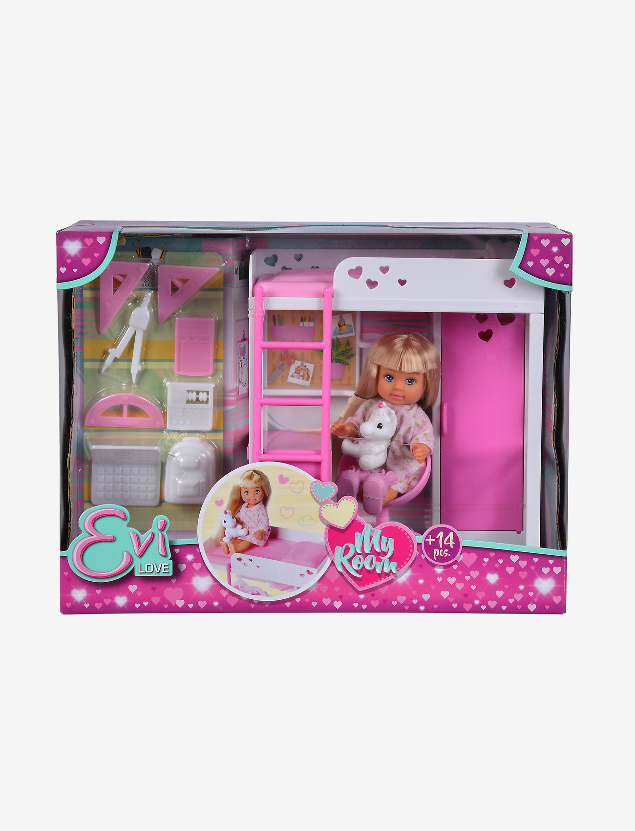 Steffi Love - Evi LOVE Rommet Mitt - dukker - pink - 5