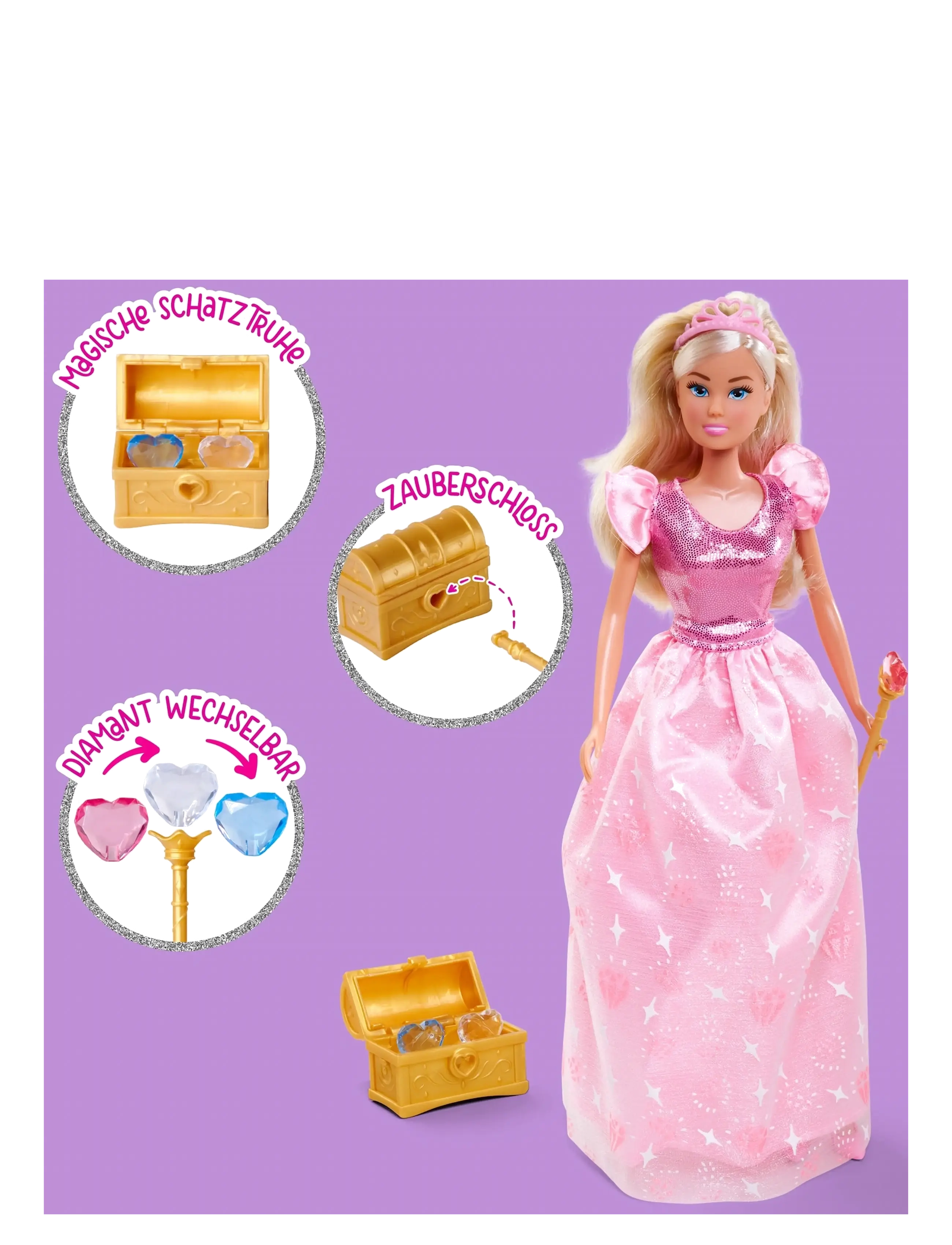 Steffi Love - Steffi LOVE Princess Diamond - dolls - pink - 4