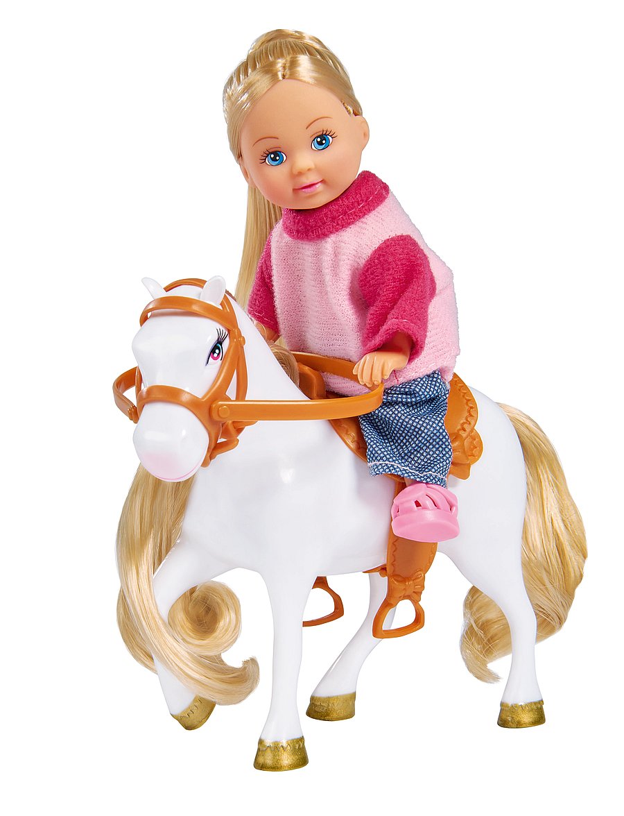 Steffi Love - Evi LOVE Jeep & Horse Trailer - spiel-sets - multicoloured - 5