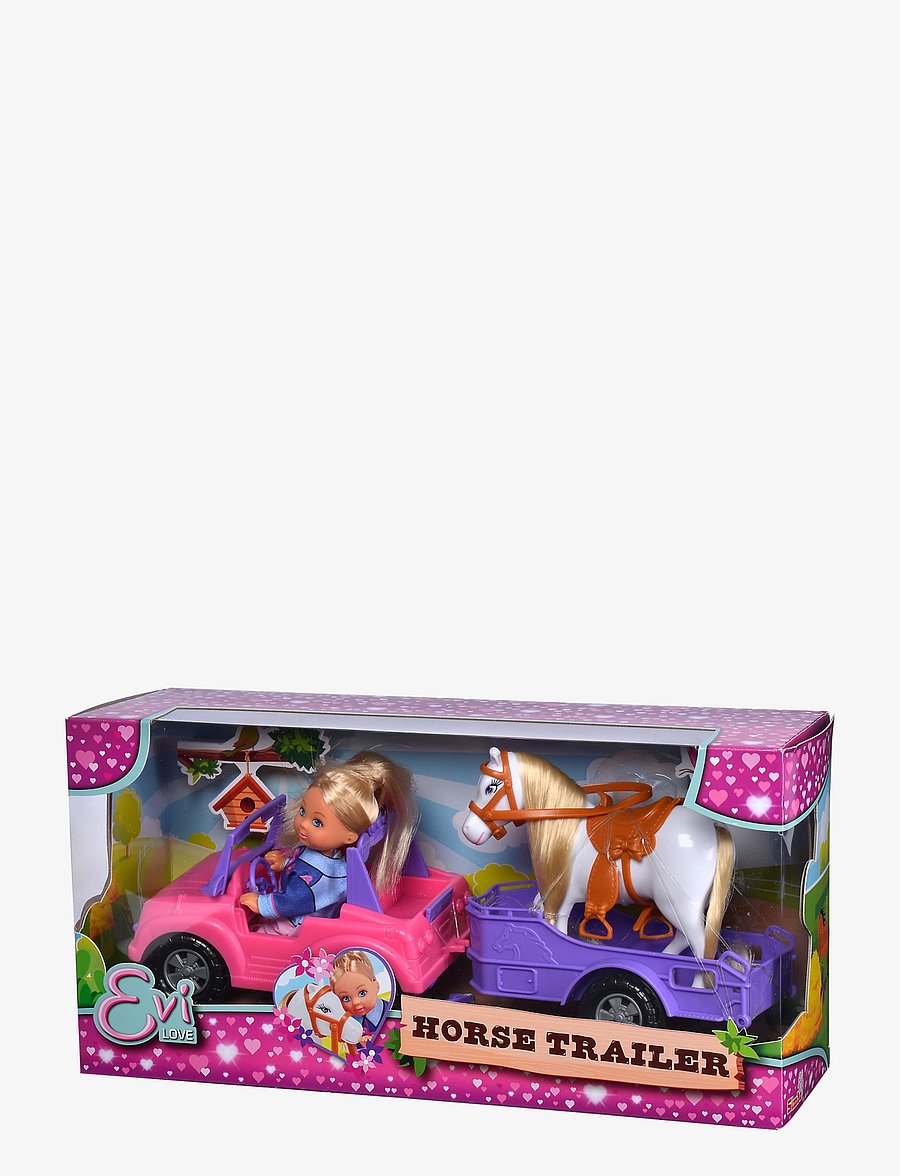 Steffi Love - Evi LOVE Jeep & Horse Trailer - spiel-sets - multicoloured - 3