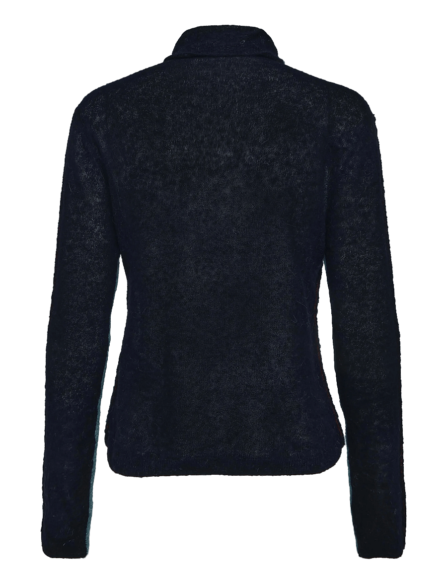 Stella Nova - Alpaca Turtleneck - kõrge kaelusega kudumid - evening blue - 2