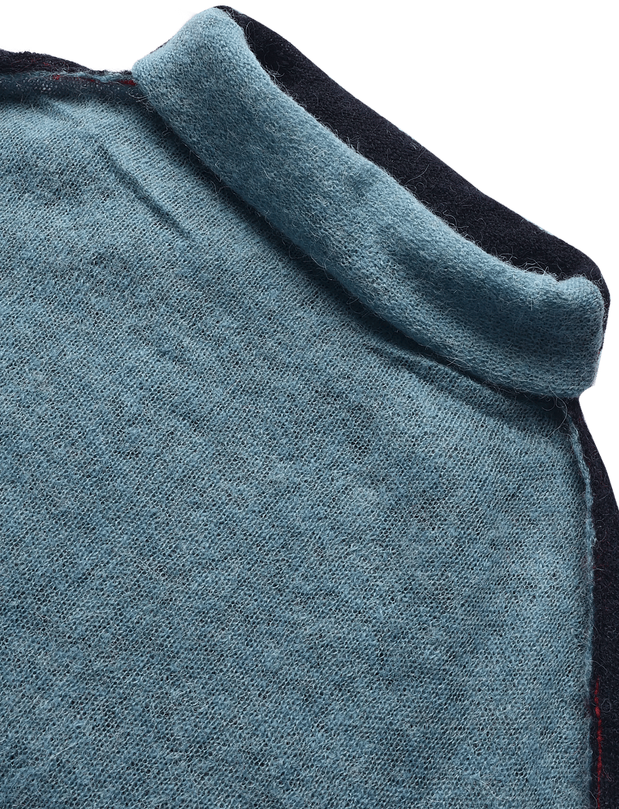 Stella Nova - Alpaca Turtleneck - kõrge kaelusega kudumid - evening blue - 4