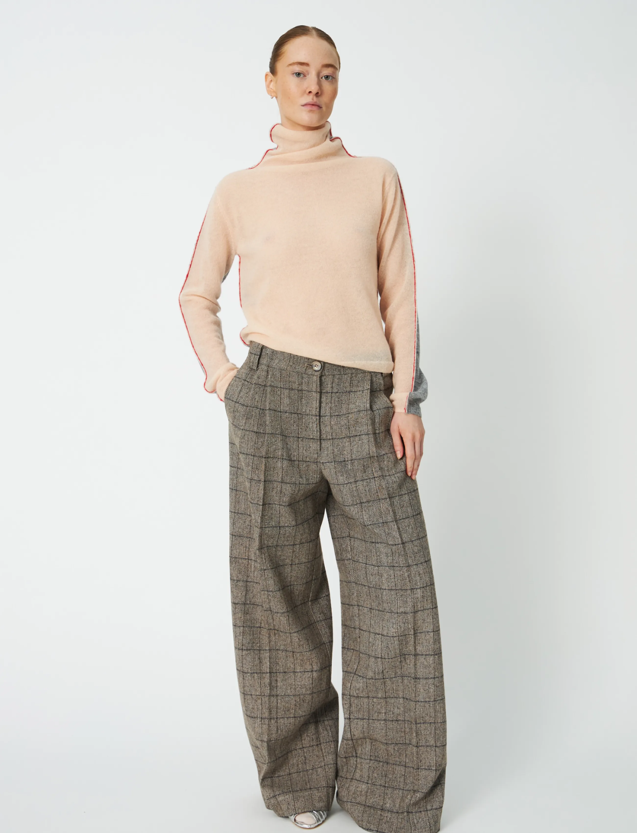 Stella Nova - Alpaca Turtleneck - rollkragenpullover - pale pink - 0