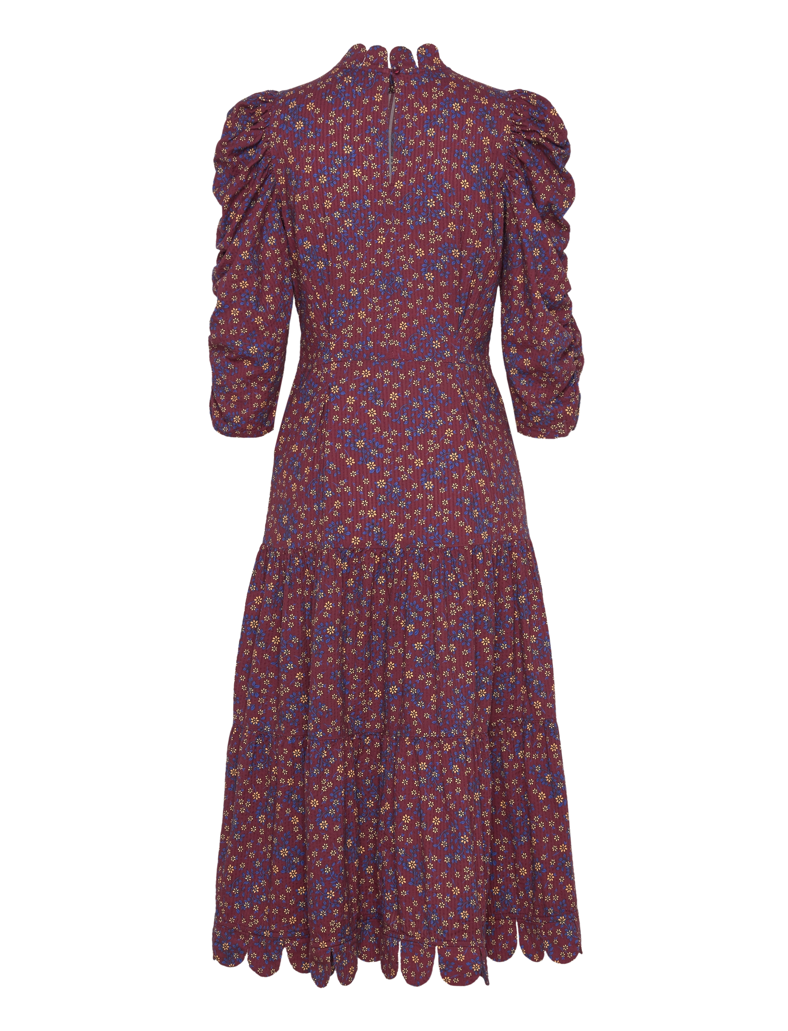 Stella Nova - Printed maxi dress with waist focus - flower mix - 2