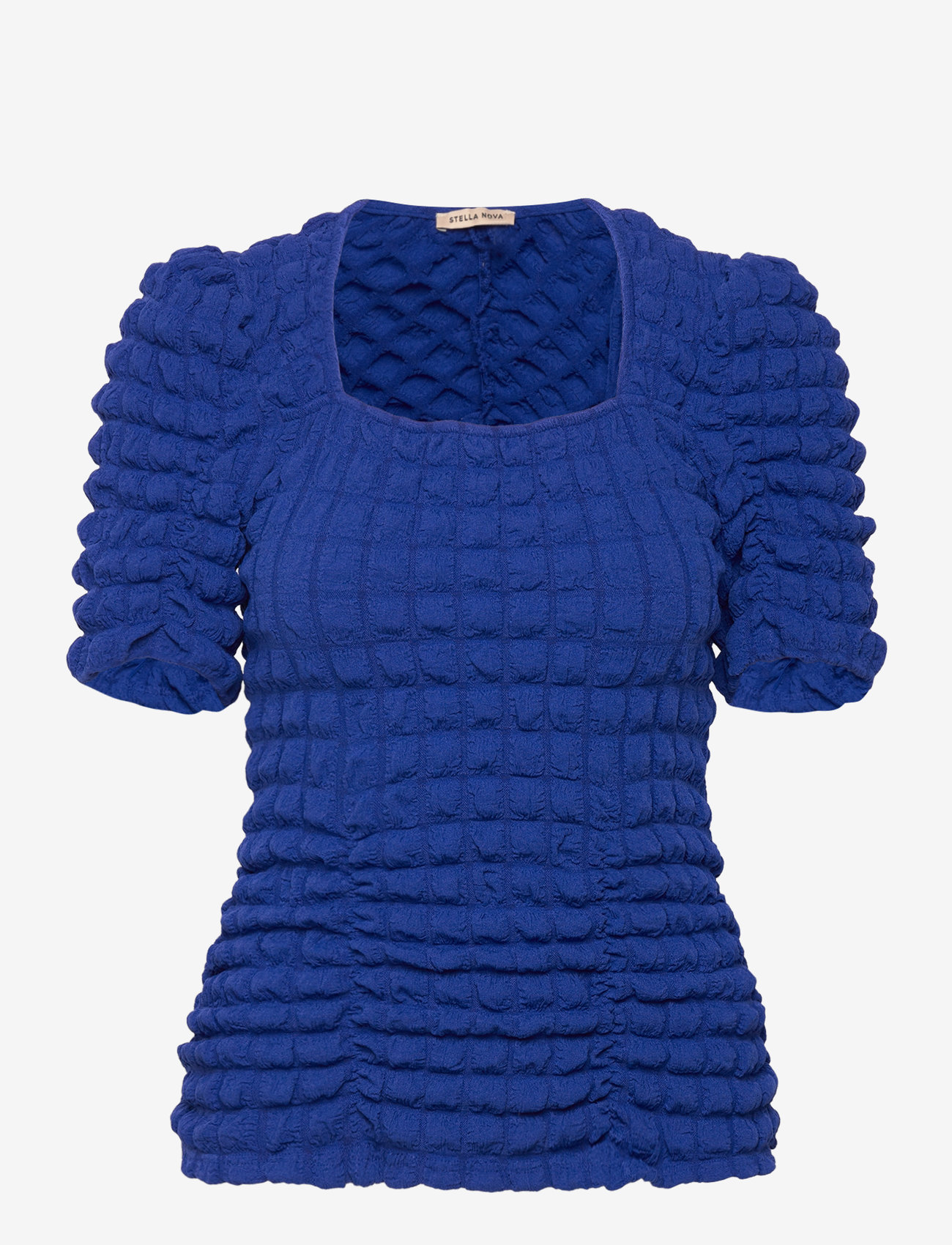 Stella Nova - Bubble short sleeved blouse - lühikeste varrukatega pluusid - monster blue - 0