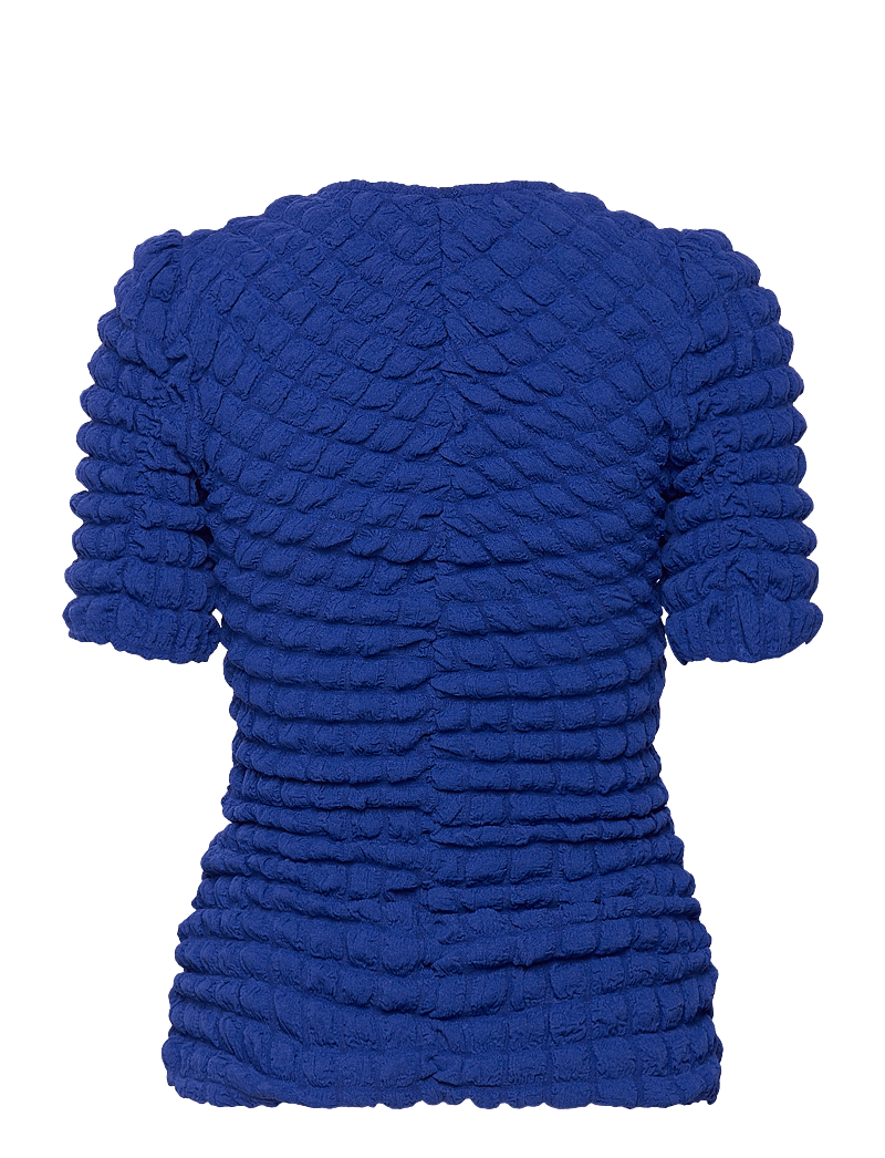 Stella Nova - Bubble short sleeved blouse - lühikeste varrukatega pluusid - monster blue - 1