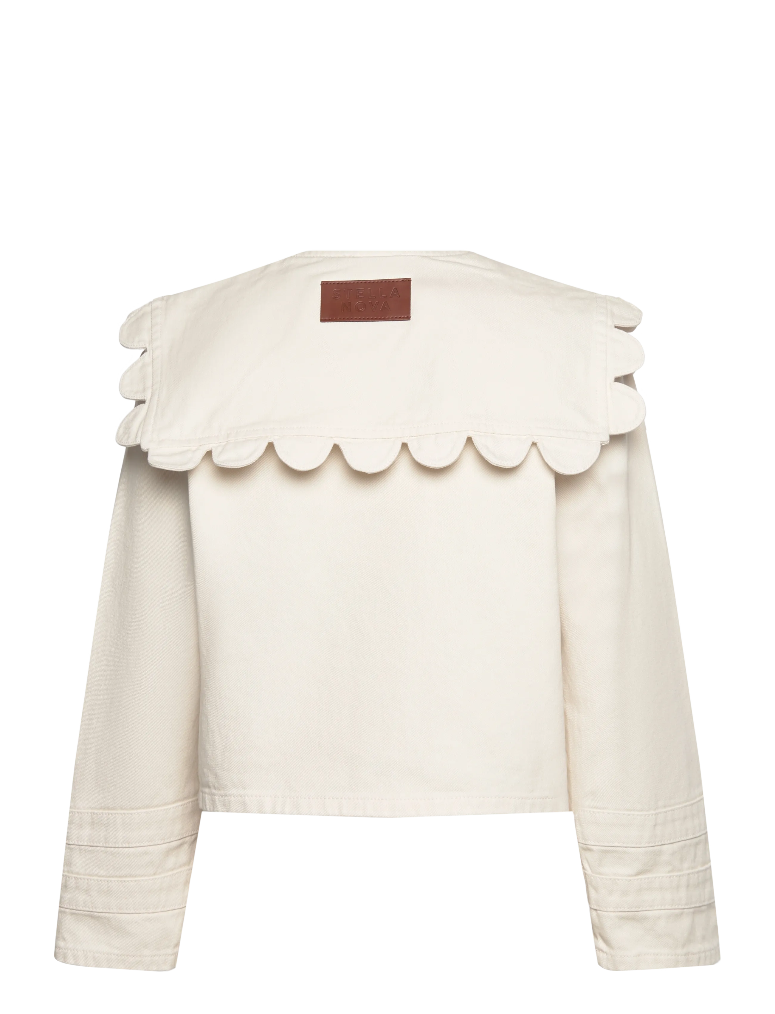 Stella Nova - Sailors Jacket - denim jackets - 017 almost white - 2