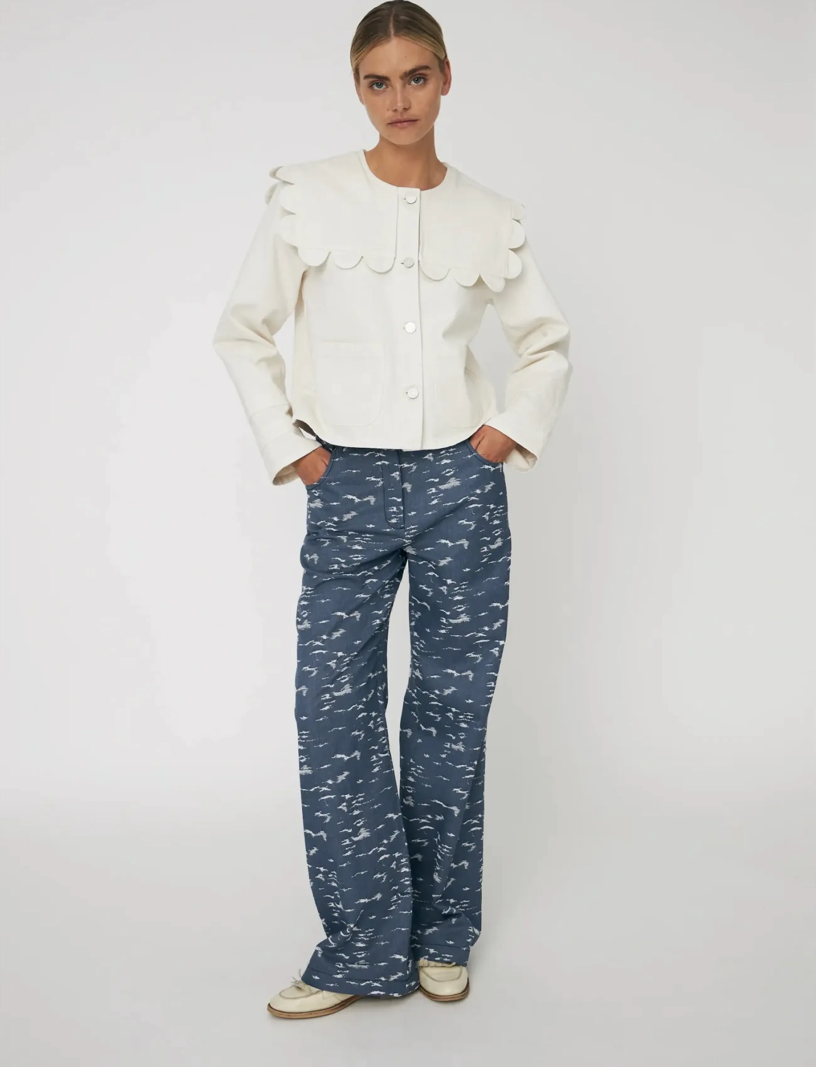 Stella Nova Sailors Jacket - Disainerikaubad - 017 ALMOST WHITE / cream