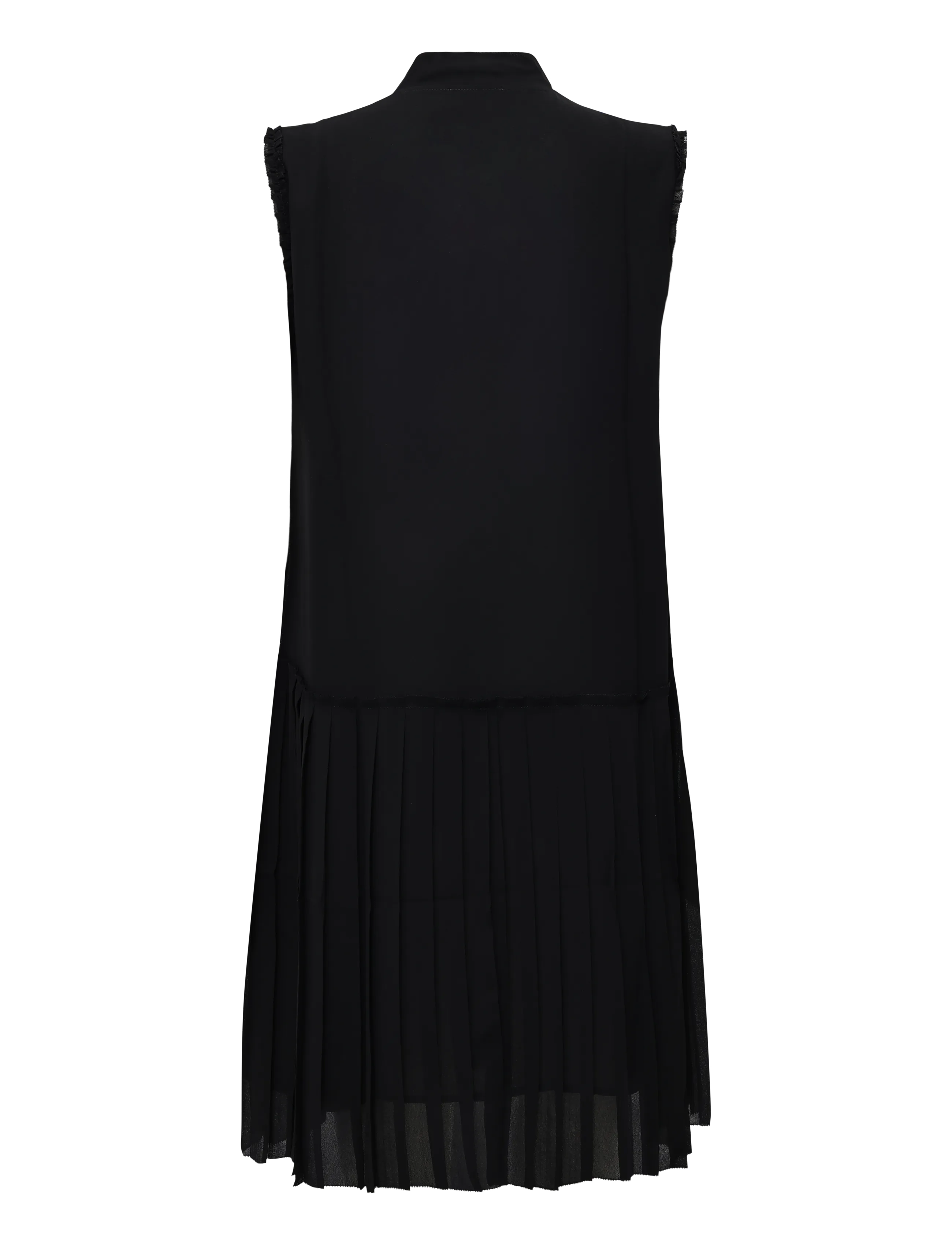 Stella Nova - Chiffon Dress - kurze kleider - black - 2