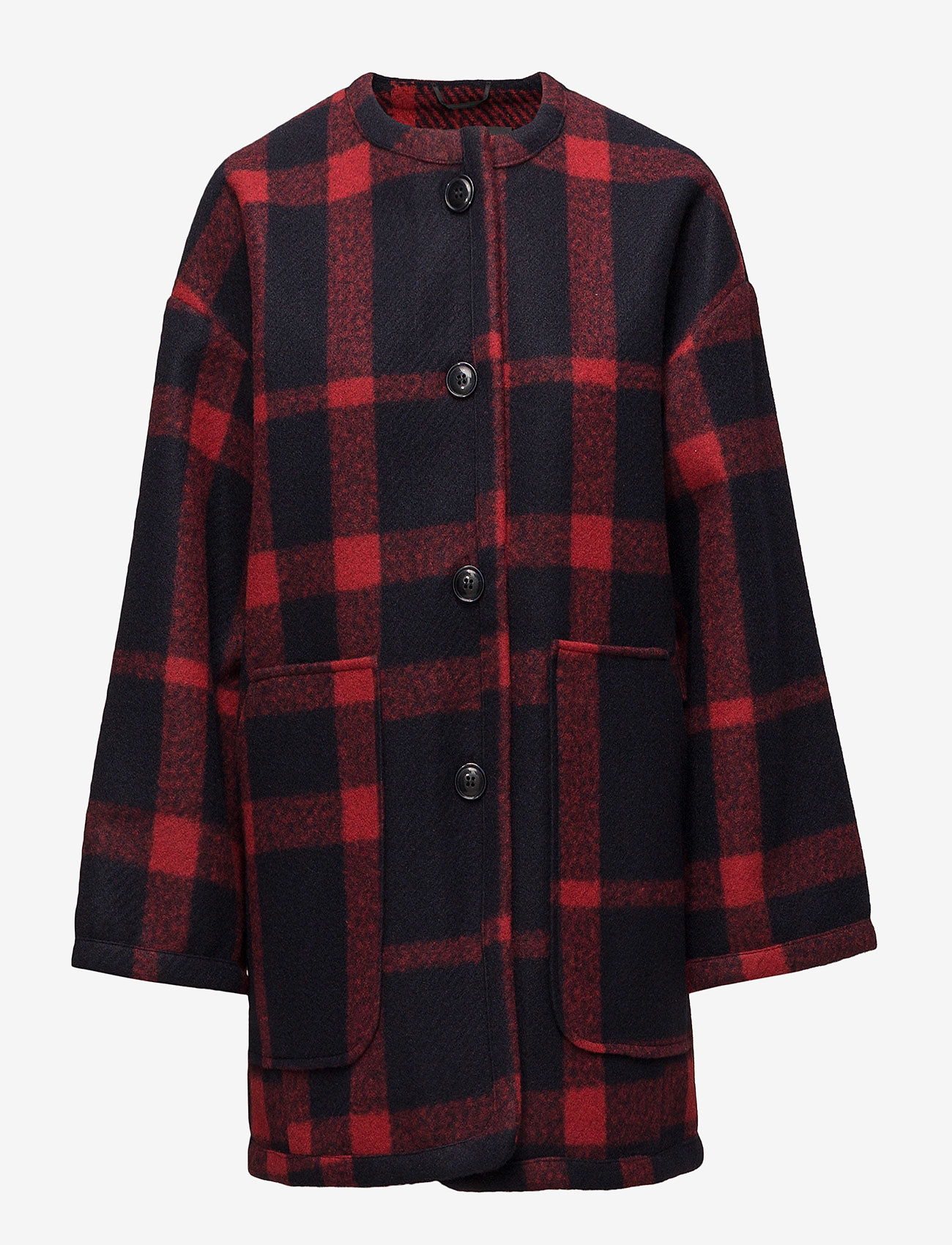 Stella Nova - Cozy Coat - blue red - 0