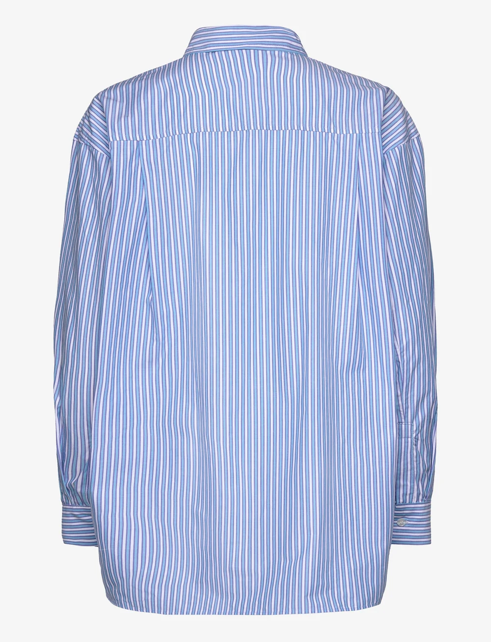 Stella Nova - Striped oversized shirt - pitkähihaiset kauluspaidat - white blue stripes - 1