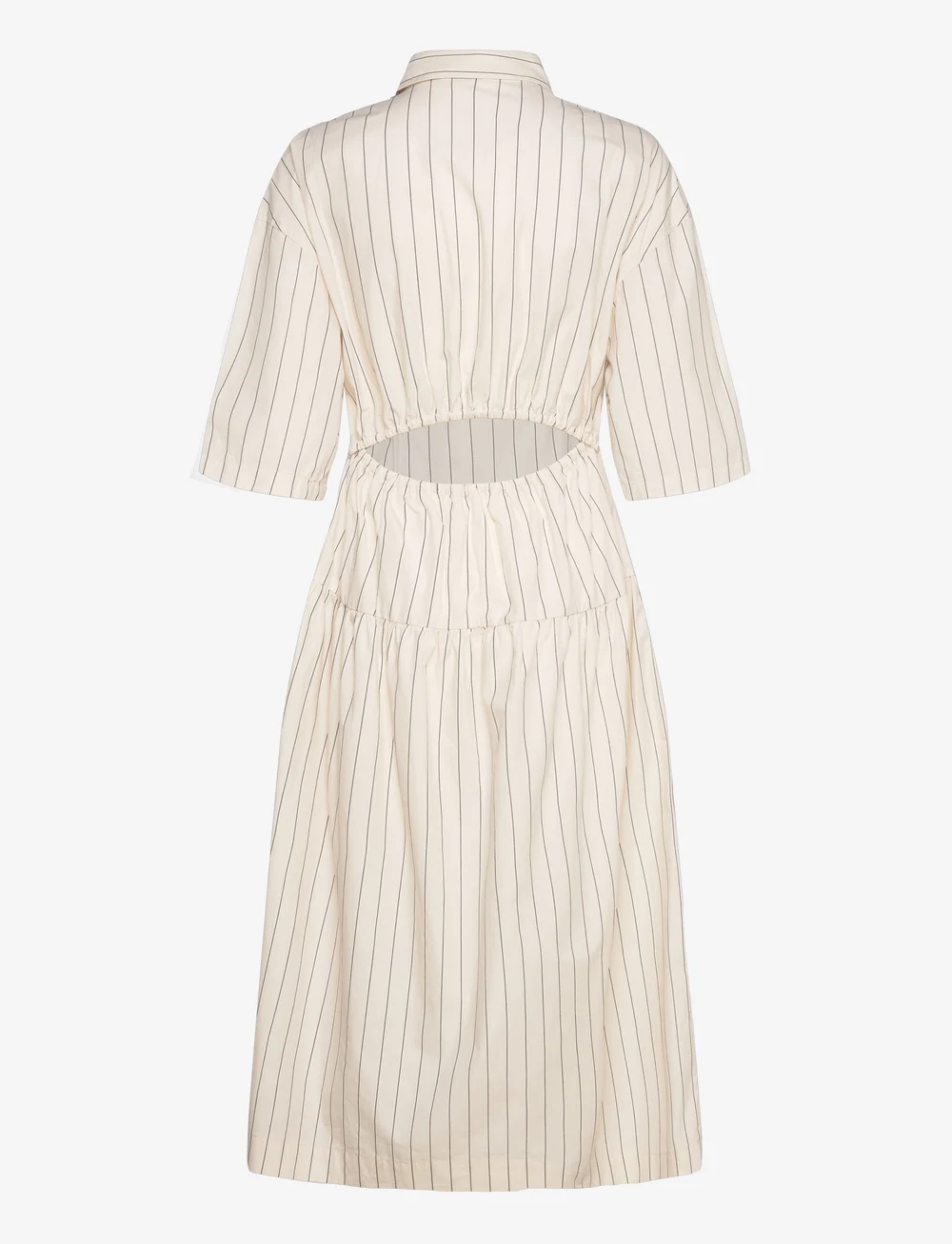 Stella Nova - Striped midi dress - shirt dresses - creme/black - 2