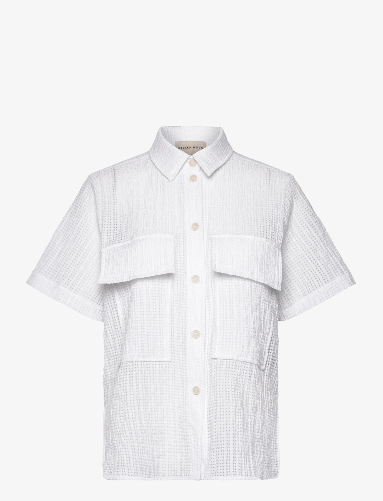 Stella Nova - Tessie - short-sleeved shirts - white - 0
