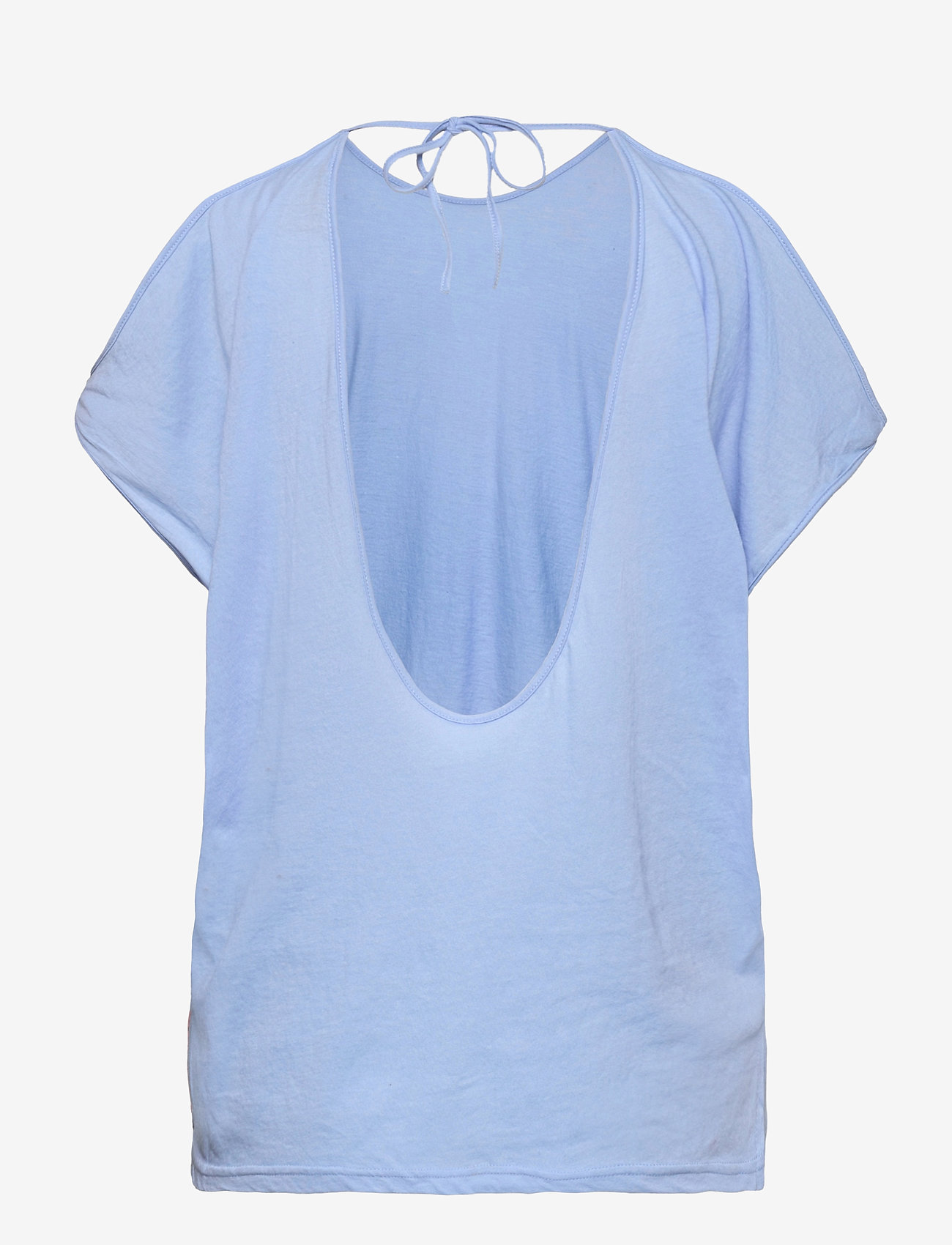 Stella Nova - Cotton Jersey - sleeveless blouses - happy blue - 1