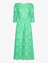 Stella Nova - Lace maxi dress - nėriniuotos suknelės - bright mint - 0