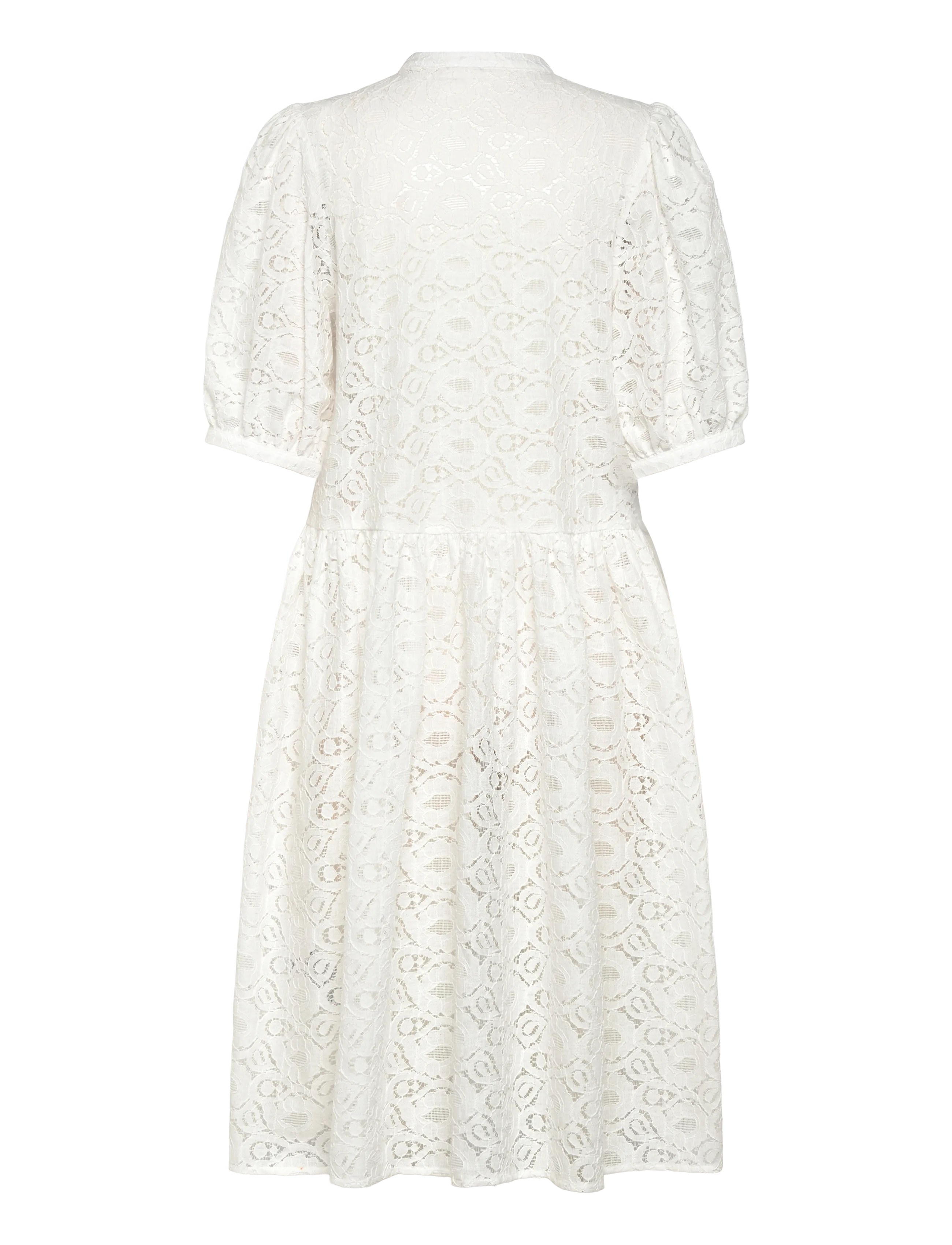 Stella Nova - Cotton Lace Dress - konfirmationstøj - 001 white - 2