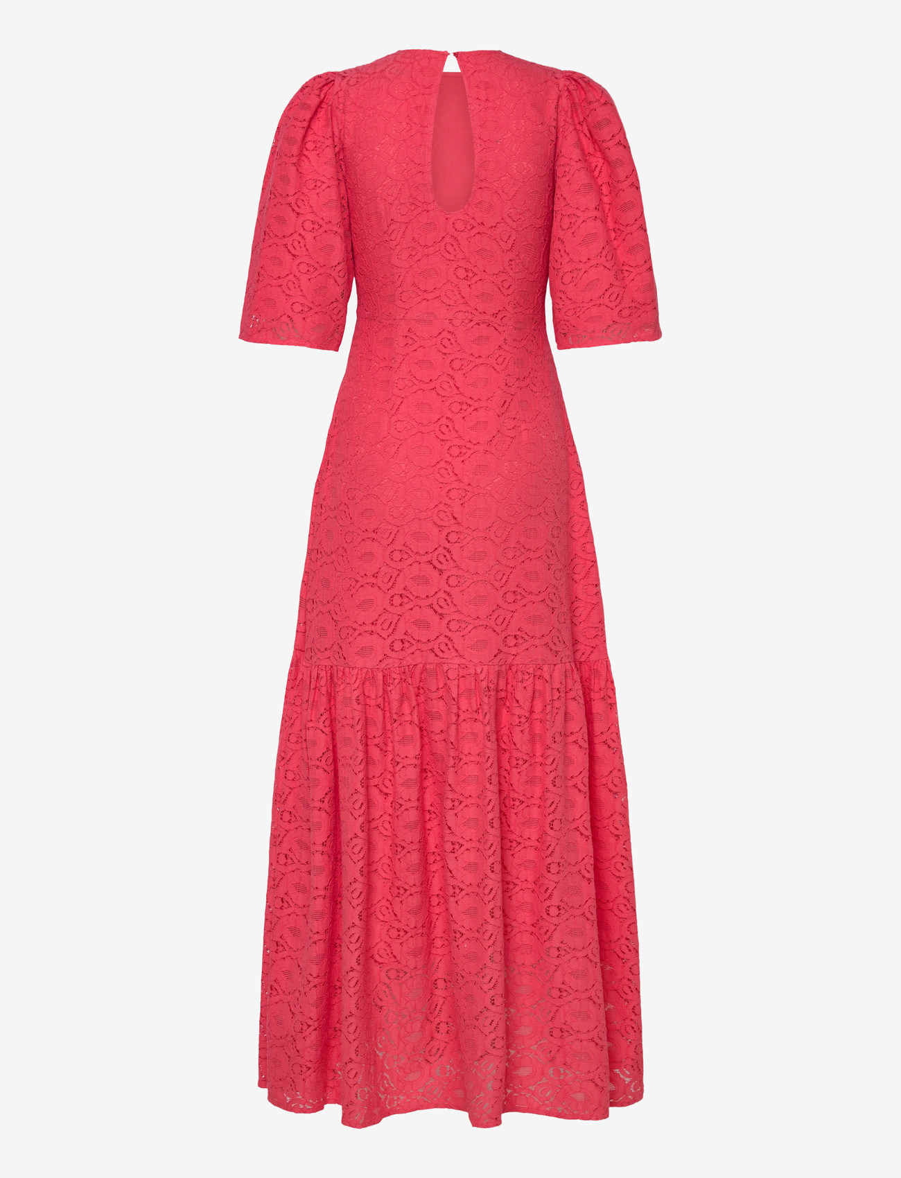 Stella Nova - Cotton Lace Maxi Dress - pitskleidid - 671 summer coral - 2