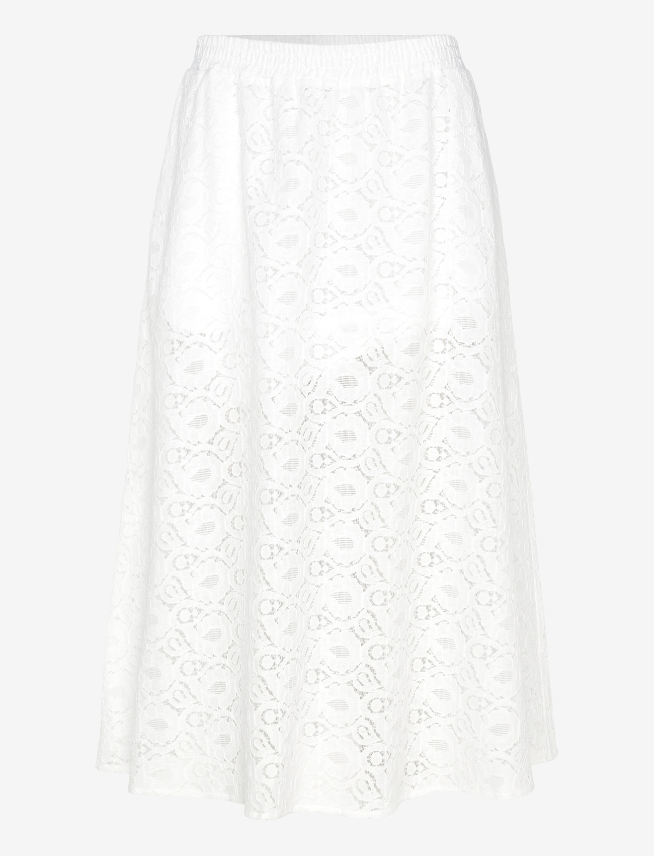 Stella Nova - Cotton Lace Skirt - midi skirts - 001 white - 1