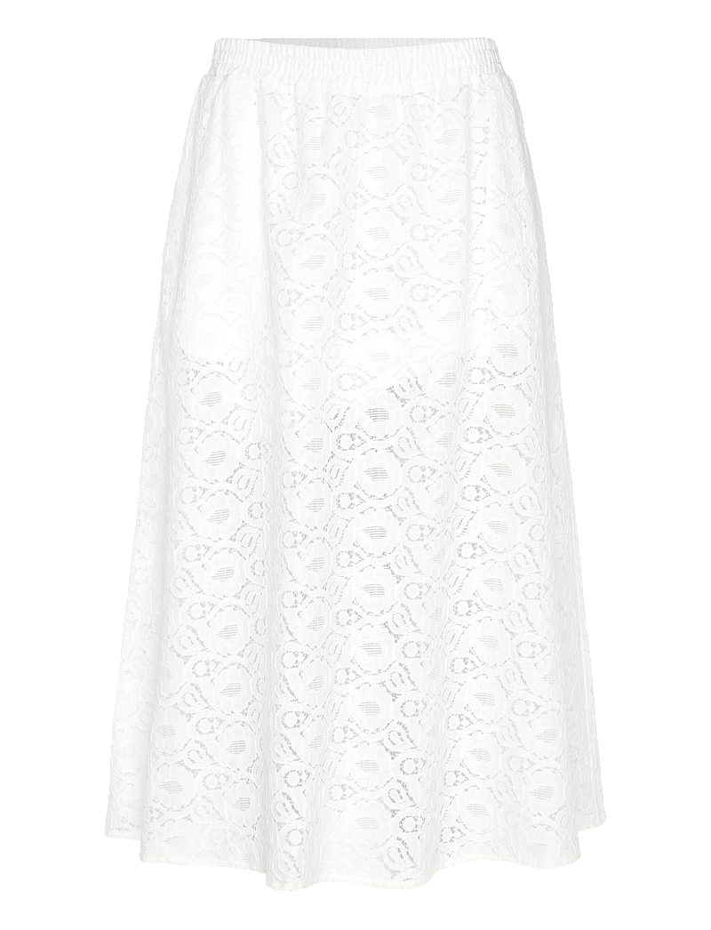 Stella Nova - Cotton Lace Skirt - midi skirts - 001 white - 1
