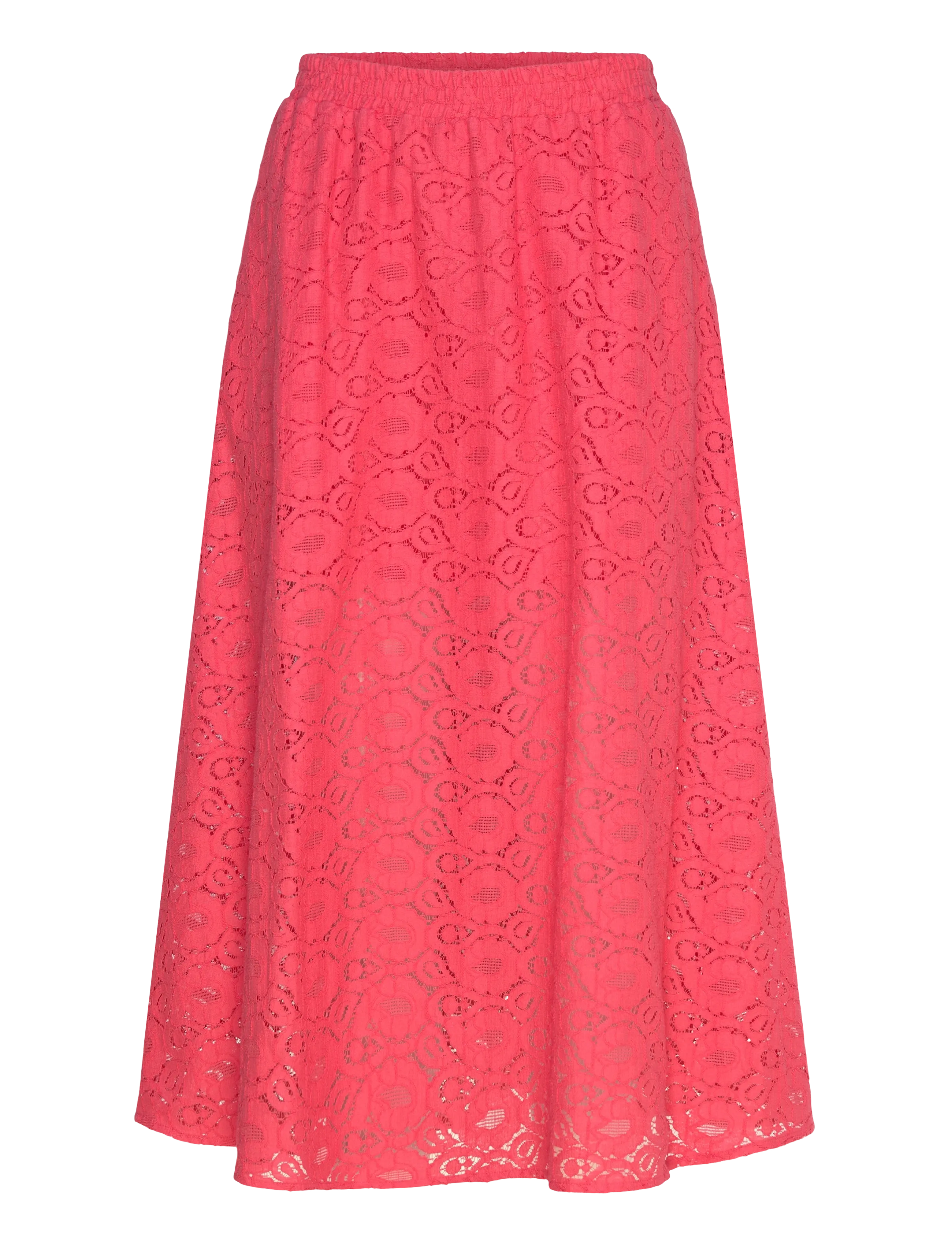 Stella Nova Cotton Lace Skirt - Stella Nova - 671 SUMMER CORAL / coral