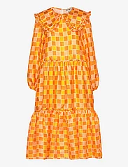 Stella Nova - Stefania Joe - midi dresses - clear orange - 0