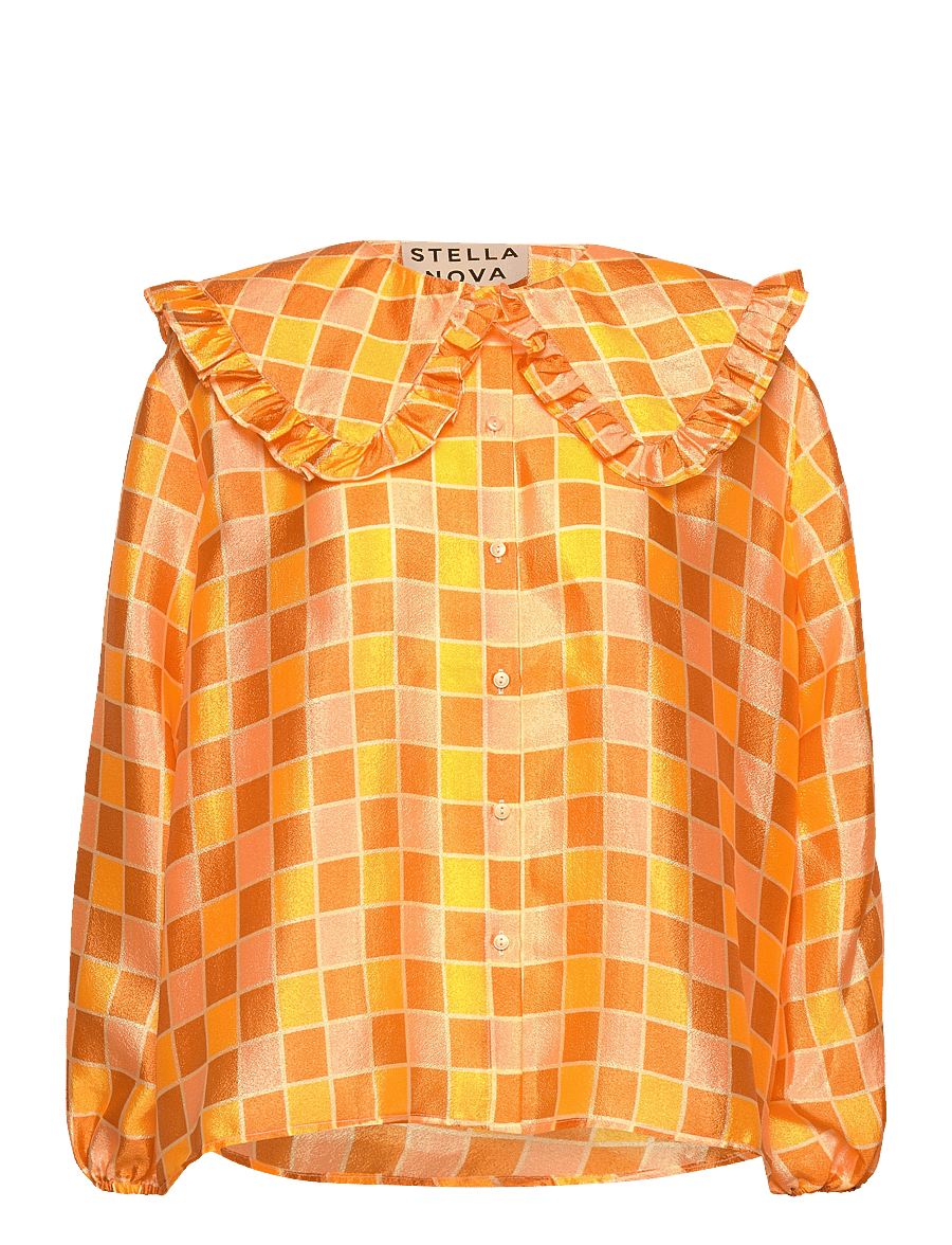 Stella Nova - Tiggi - langärmelige blusen - clear orange - 0