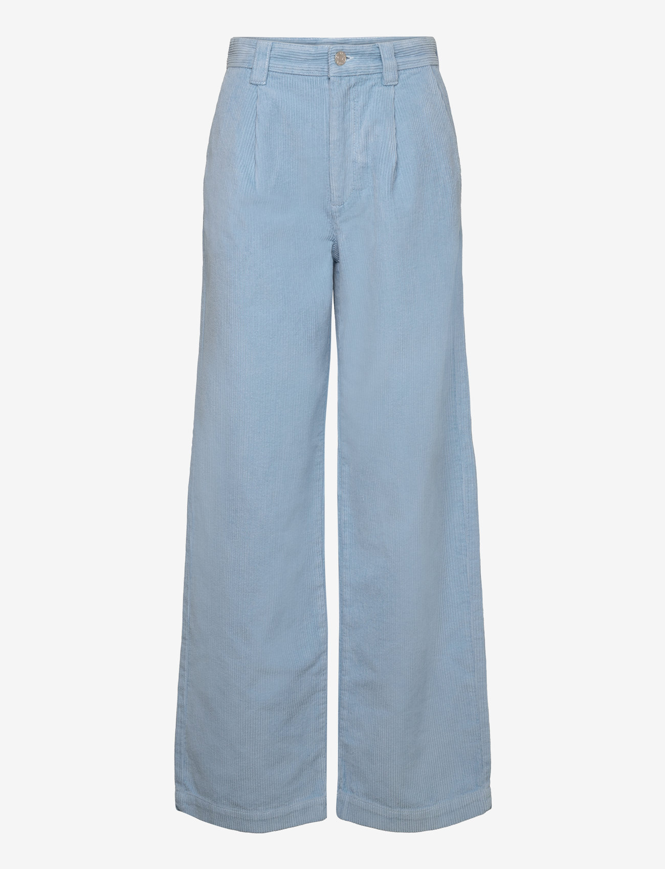 Stella Nova - Corduroy pants - bukser med brede ben - light blue - 0