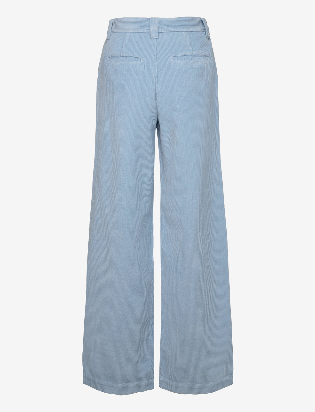 Stella Nova - Corduroy pants - bukser med brede ben - light blue - 1