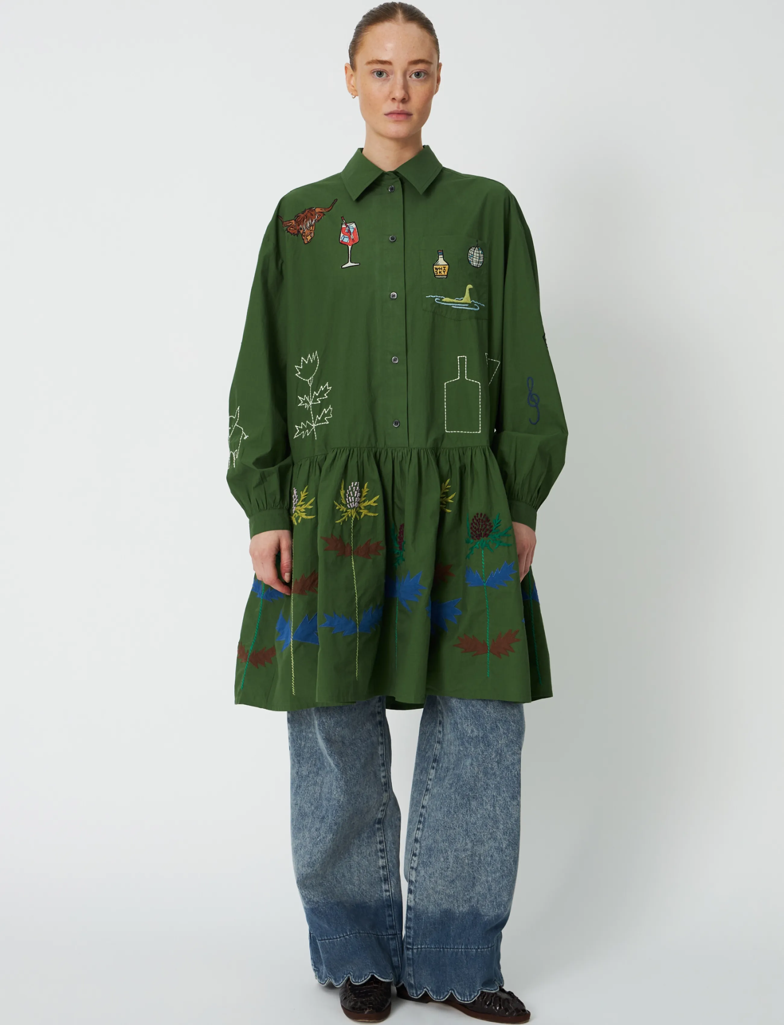 Small Embroidery Dress