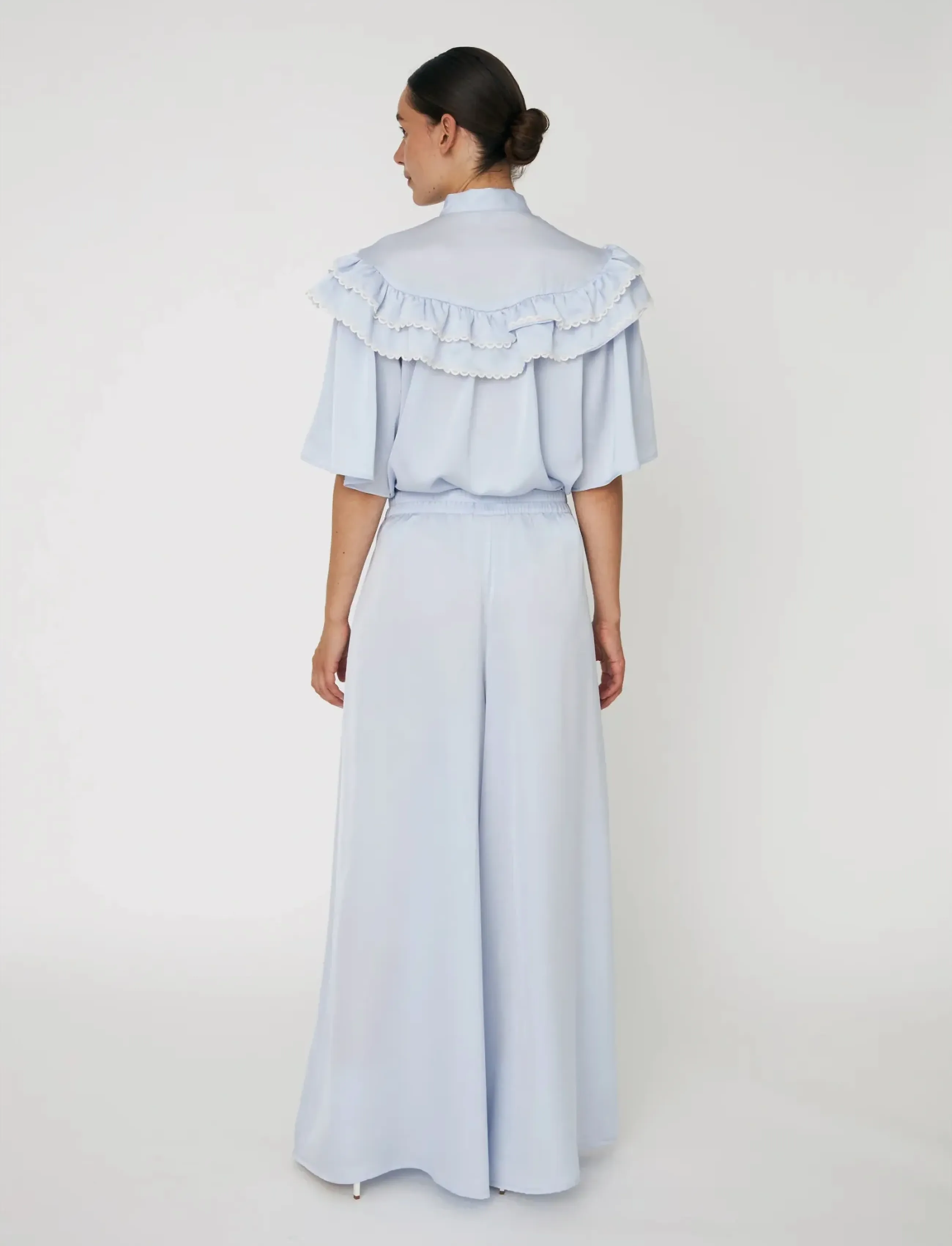 Stella Nova - Culotte Pants - culottes - 307 dust blue - 3