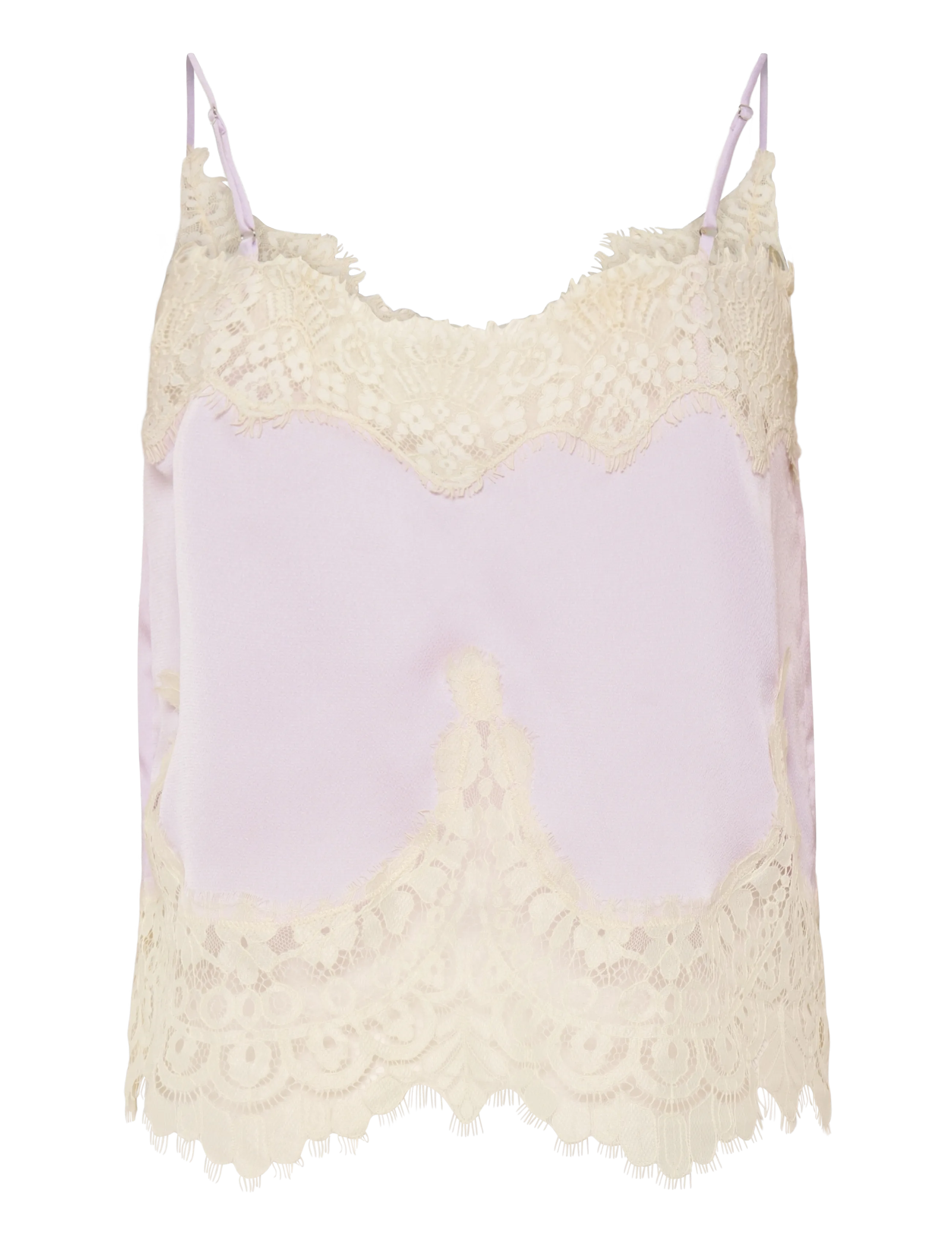 Stella Nova - Delicate Lace Top - Ärmellose blusen - light purple - 1