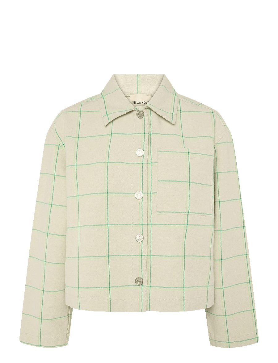 Stella Nova - Checked Shirt - creme check - 0