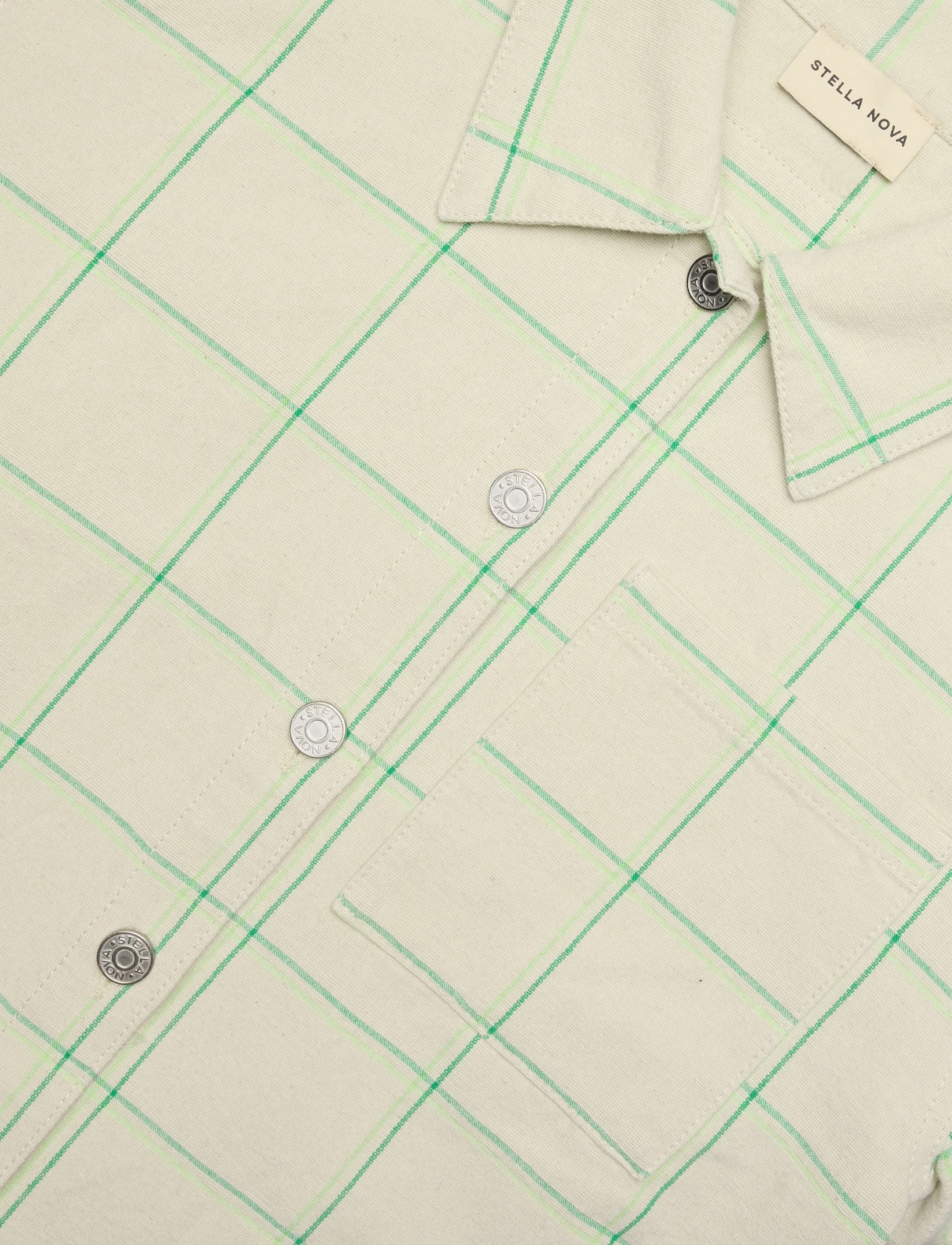 Stella Nova - Checked Shirt - creme check - 2