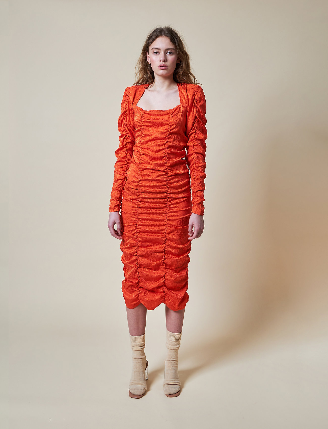 Stella Nova Avery, 34, Dresses, Rot - Knee-length & Midi, Frauen