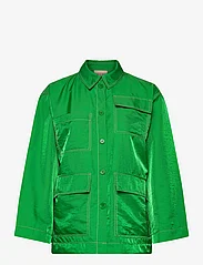 Stella Nova - Vilde - long-sleeved shirts - green leaf - 0