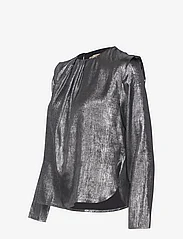 Stella Nova - Ulla - long-sleeved blouses - silver grey - 4