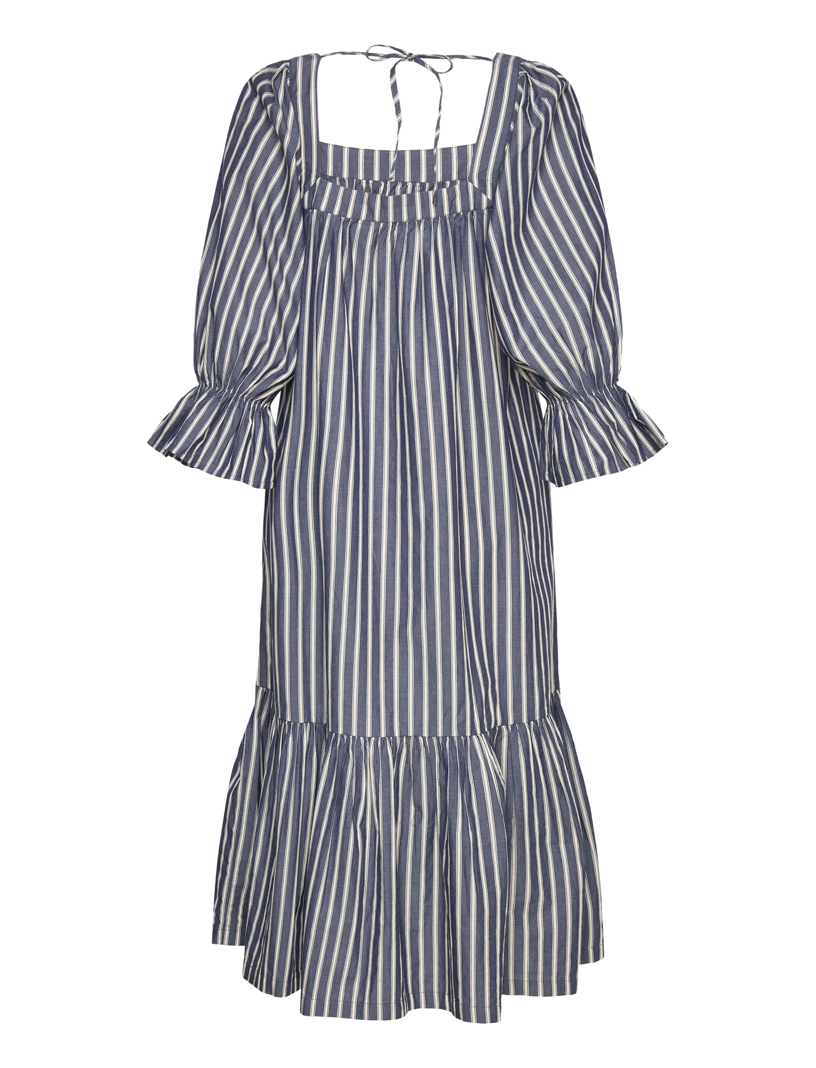 Stella Nova - Striped midi dress - midi kjoler - blue stripes - 2