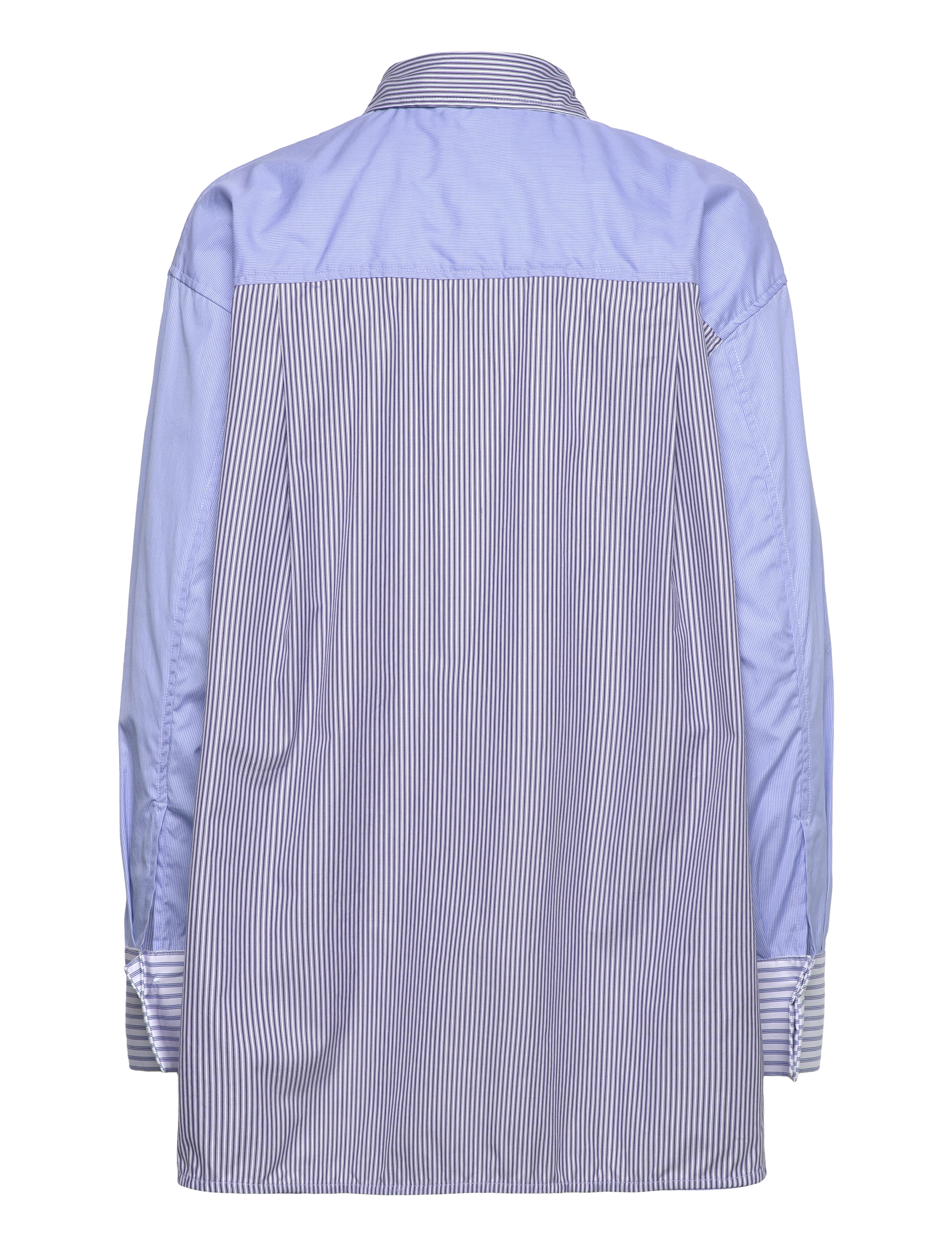 Stella Nova - Combined cotton stripe shirt - marškiniai ilgomis rankovėmis - blue stripes - 1