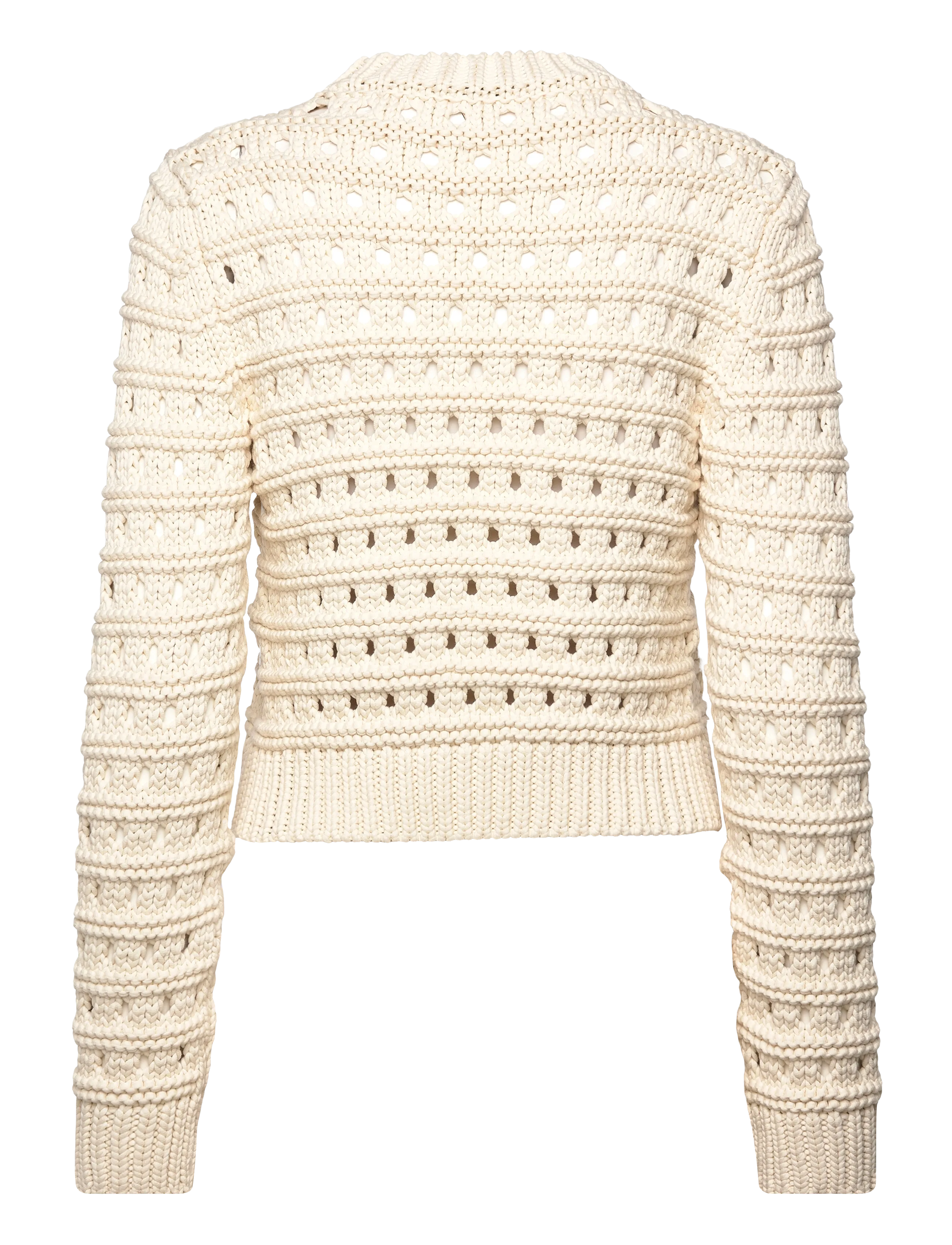 Stella Nova - Cotton Stitch Sweater - džemprid - creme - 2