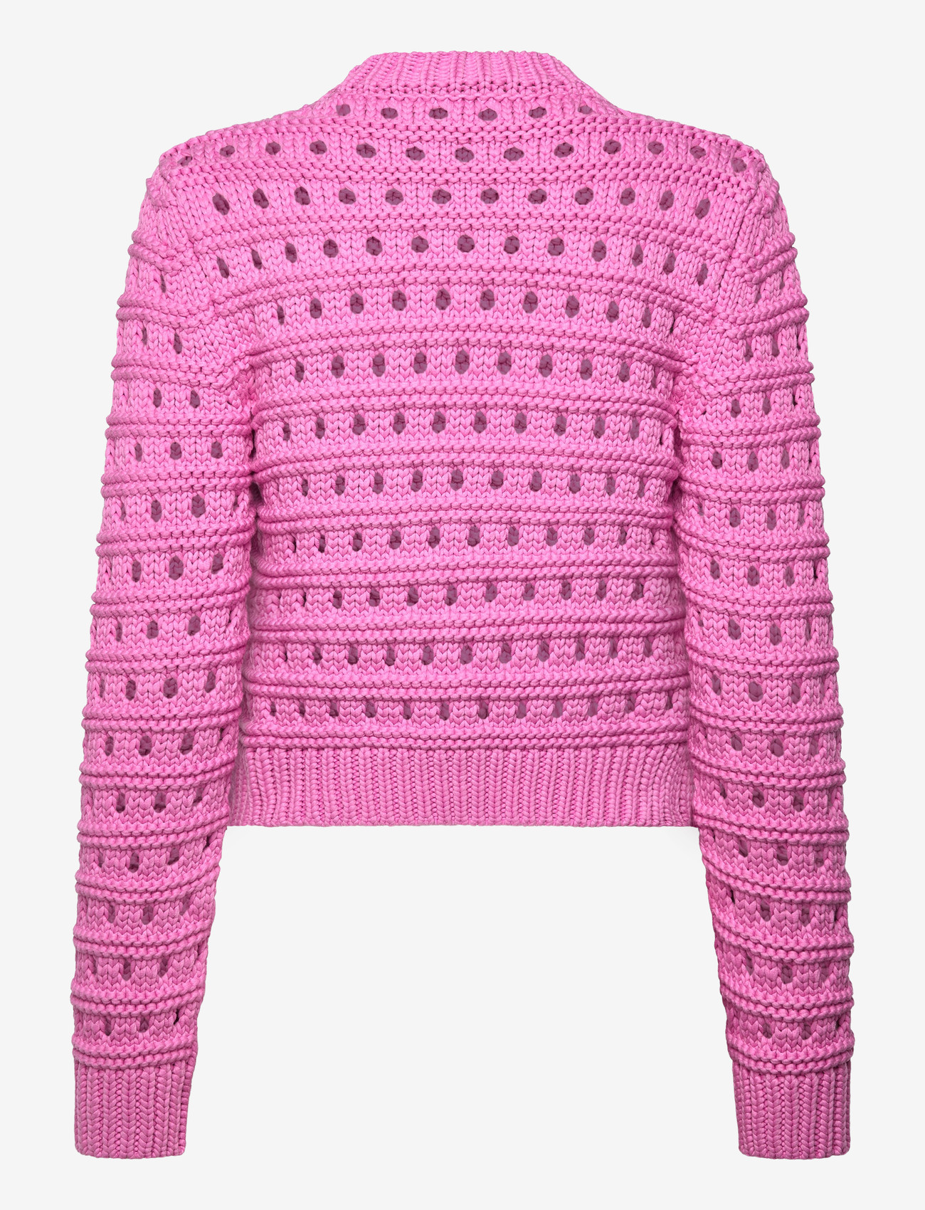 Stella Nova - Cotton Stitch Sweater - sviitrid - pink - 2