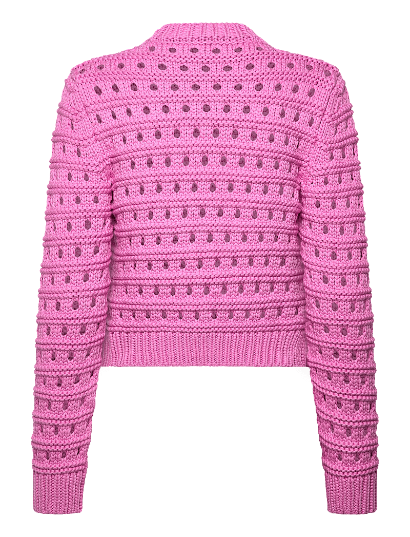 Stella Nova - Cotton Stitch Sweater - sviitrid - pink - 2