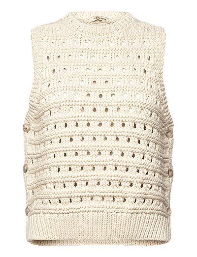 Cotton Stitch Vest - Strikveste