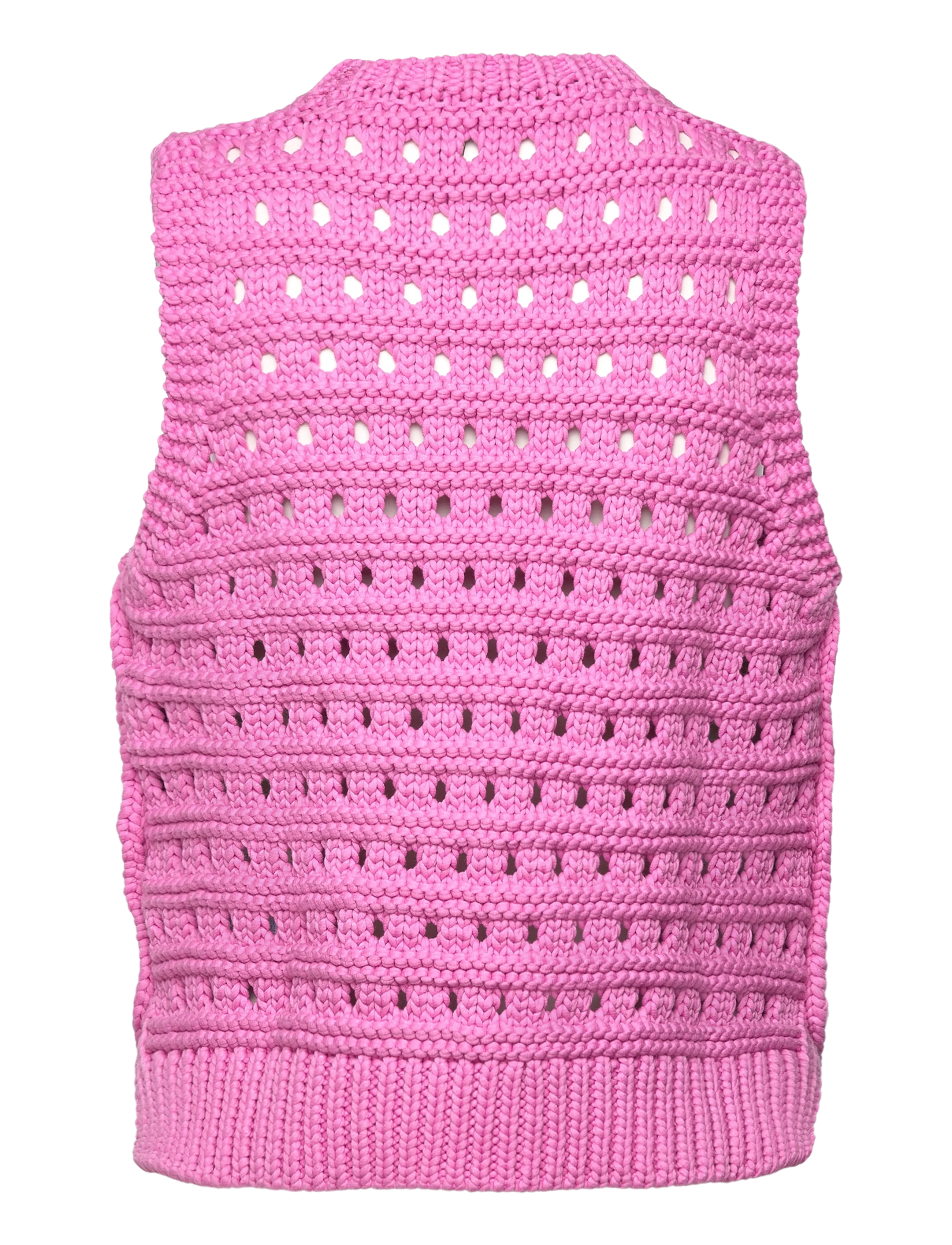 Stella Nova - Cotton Stitch Vest - strickwesten - pink - 2