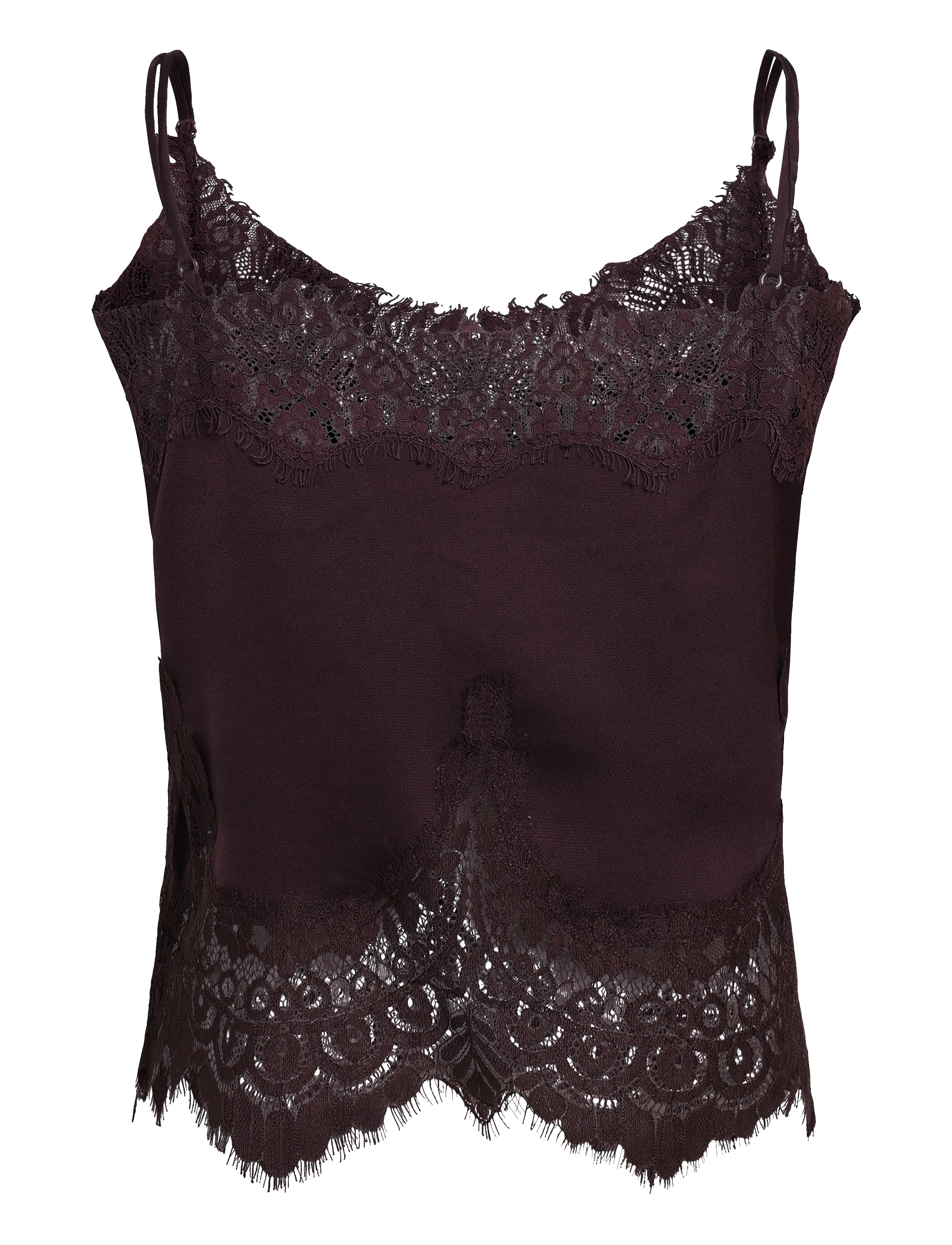 Stella Nova - Underlayer Lace top - bralette - dark brown - 2