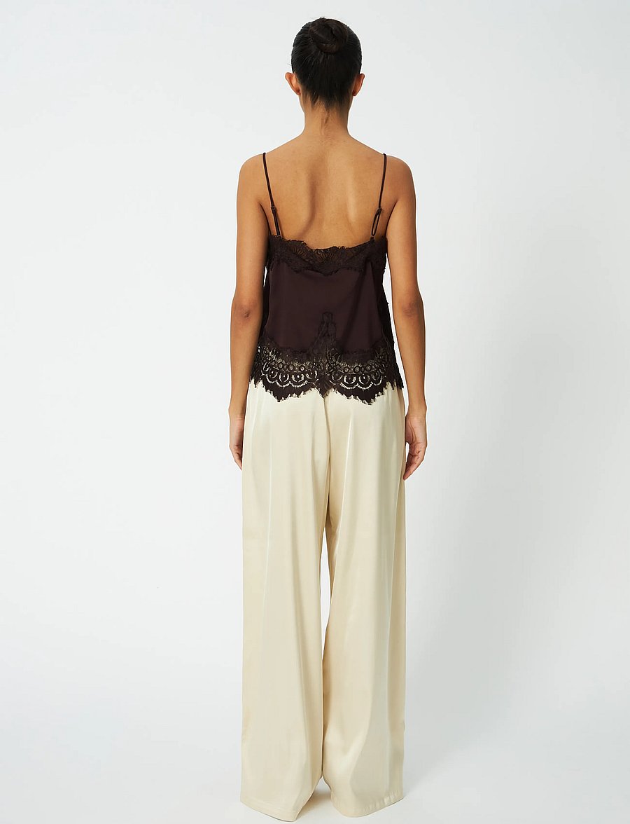 Stella Nova - Underlayer Lace top - bralette - dark brown - 3