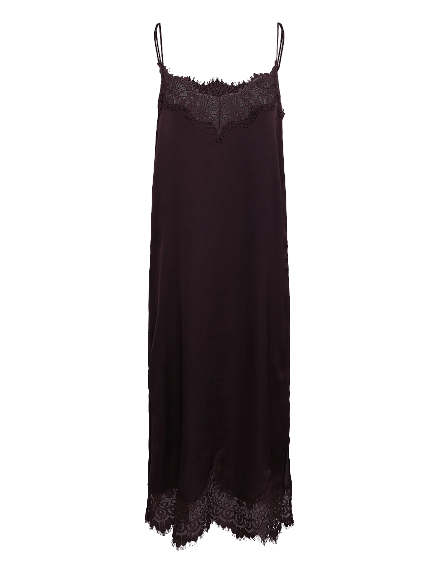 Stella Nova - Underlayer Lace Dress - besondere anlässe - dark brown - 1