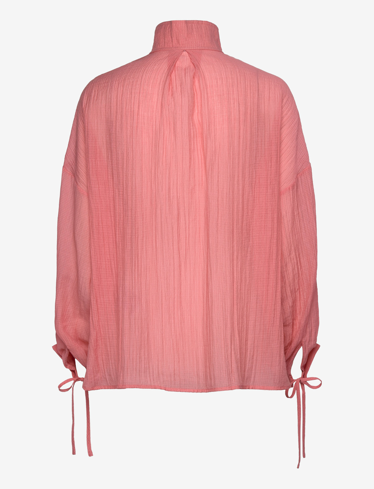 Stella Nova - Volume shirt with tiebow - langärmlige blusen - kiss rose - 2